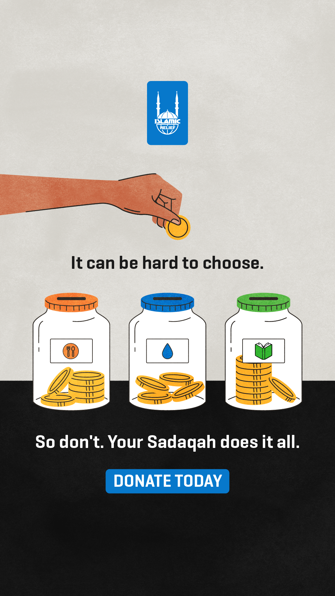 Islamic Relief Canada Facebook ad