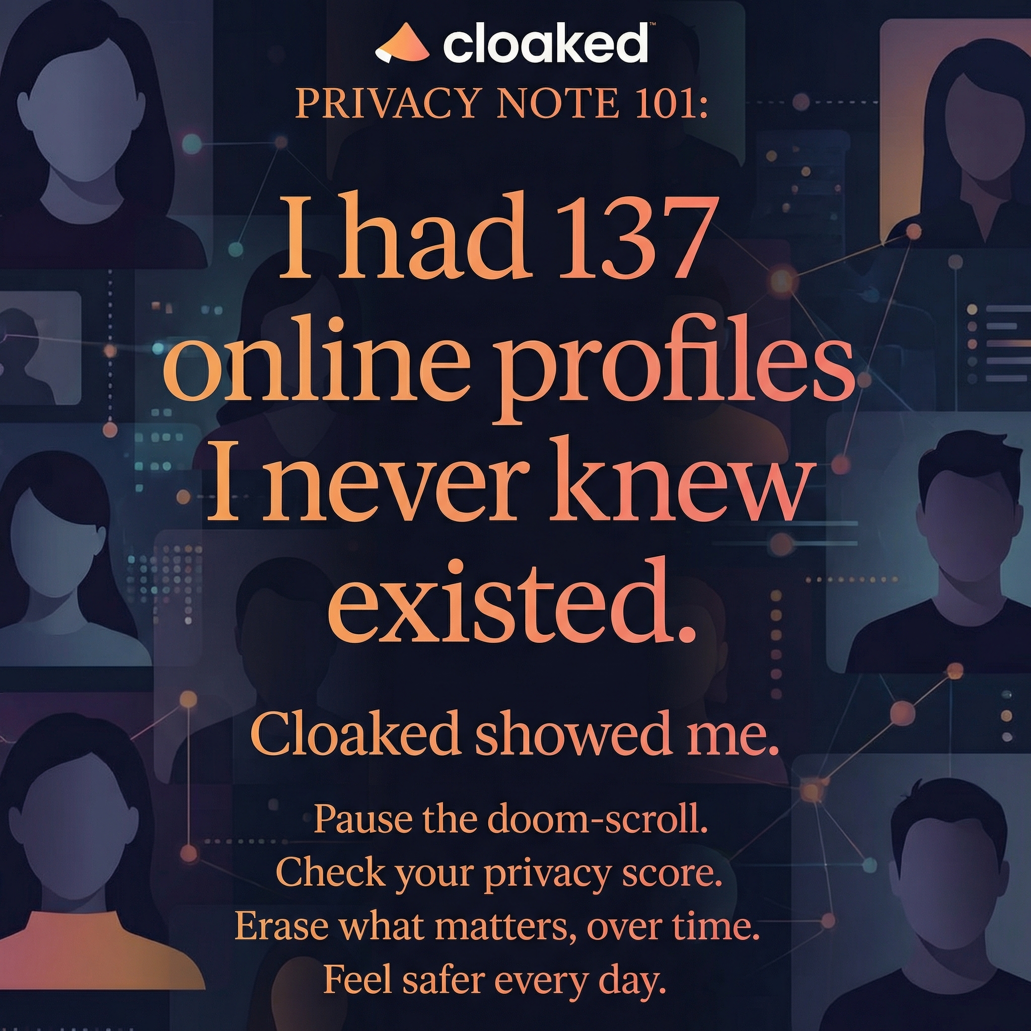Cloaked Inc. Facebook ad