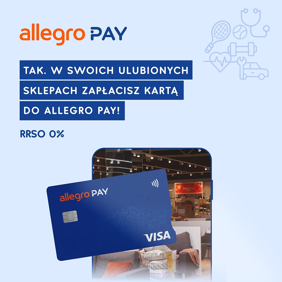 Allegro Facebook ad: Allegro Pay