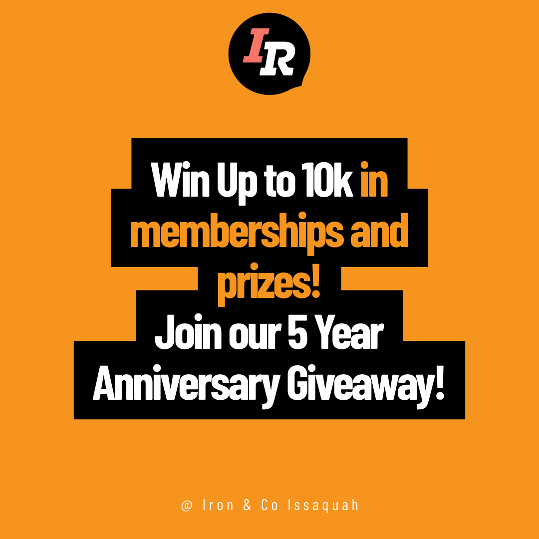 Iron & Co Issaquah Facebook ad: ๐๐ฎ๐ซ๐ง ๐
๐๐ญ & ๐๐๐ ๐๐๐!