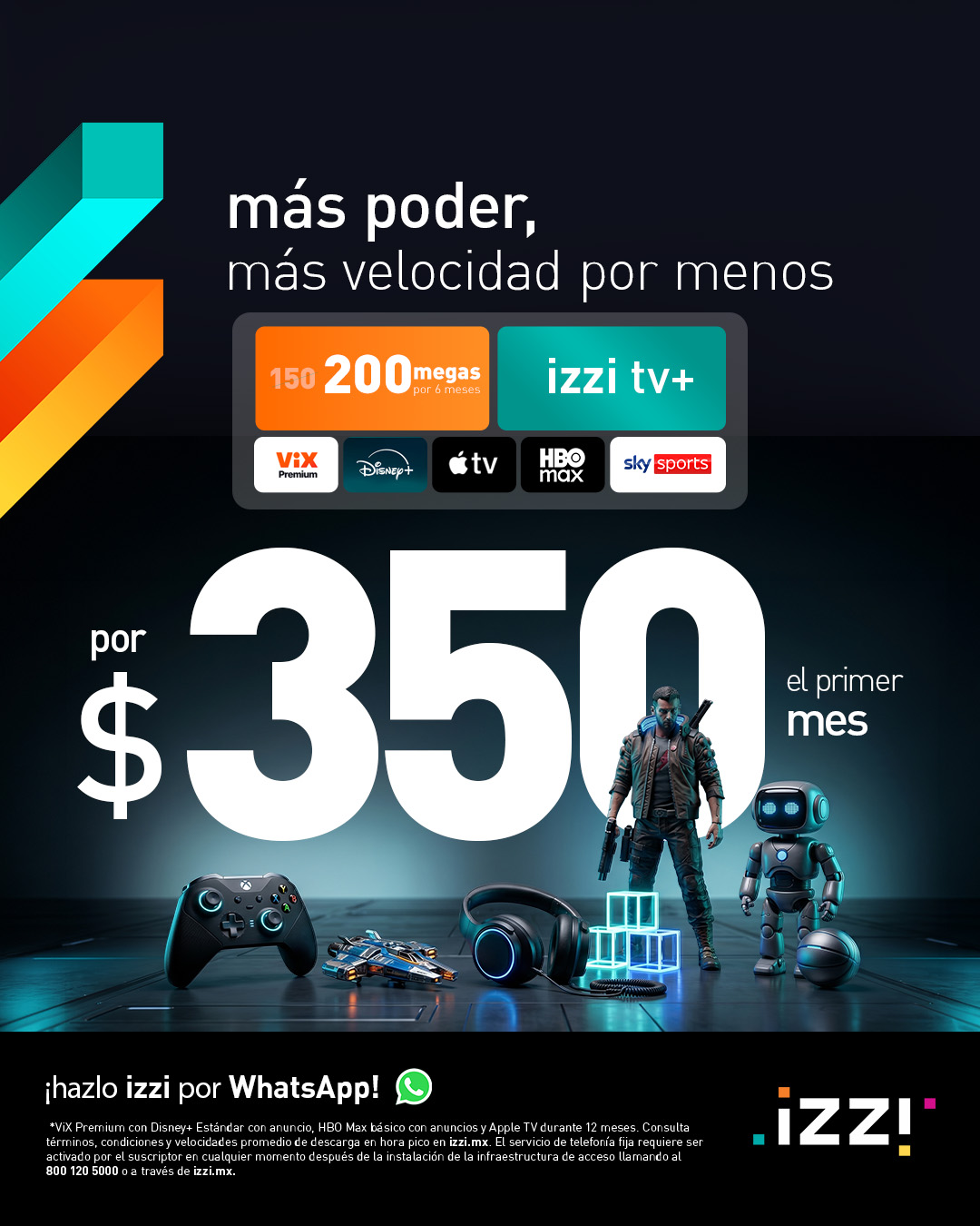 izzi telecom Facebook ad