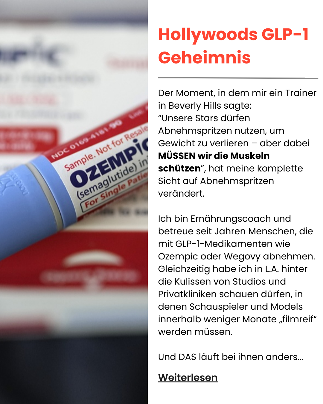 Med Gesund Facebook ad