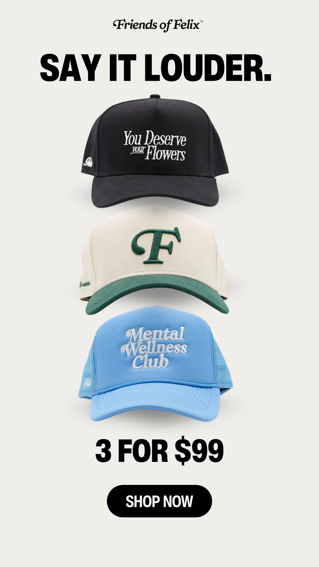 Friends of Felix Facebook ad