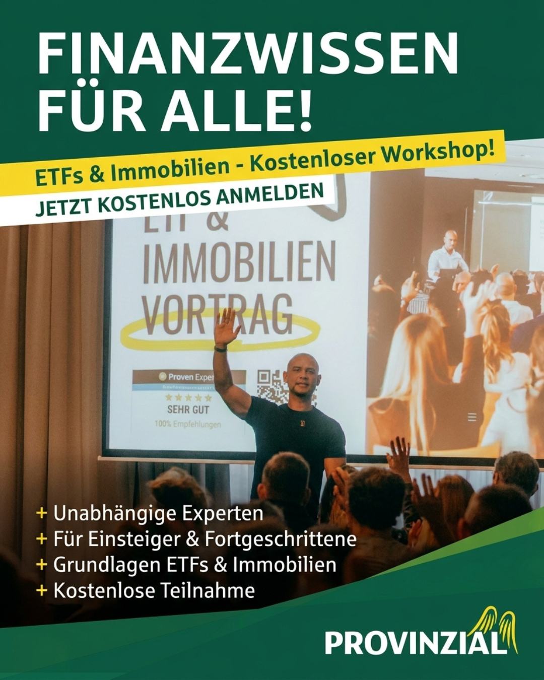Si.next GmbH Facebook ad: Geldanlagen mit Expertenrat