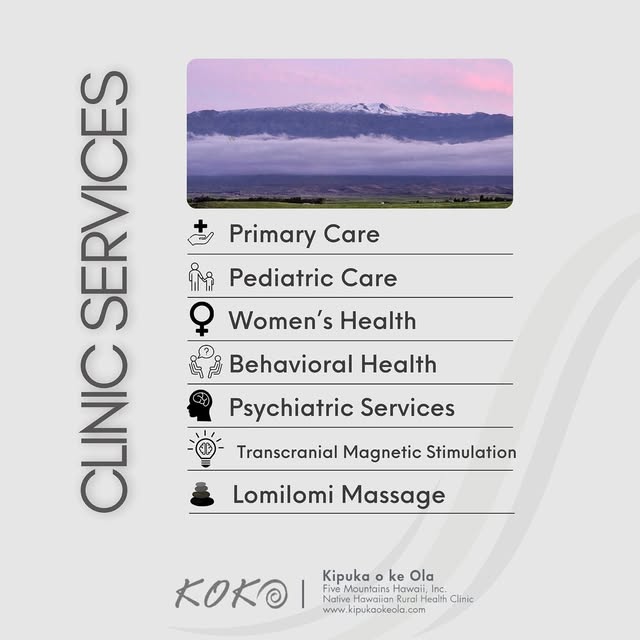 Kīpuka o ke Ola Facebook ad: Kipuka o ke Ola Native Hawaiian Rural Health Clinic