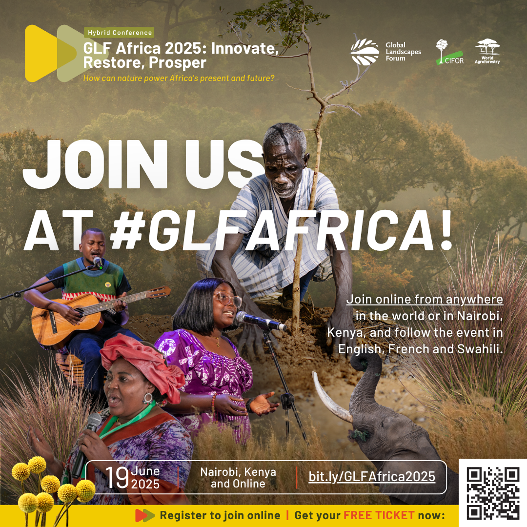 Global Landscapes Forum Facebook ad