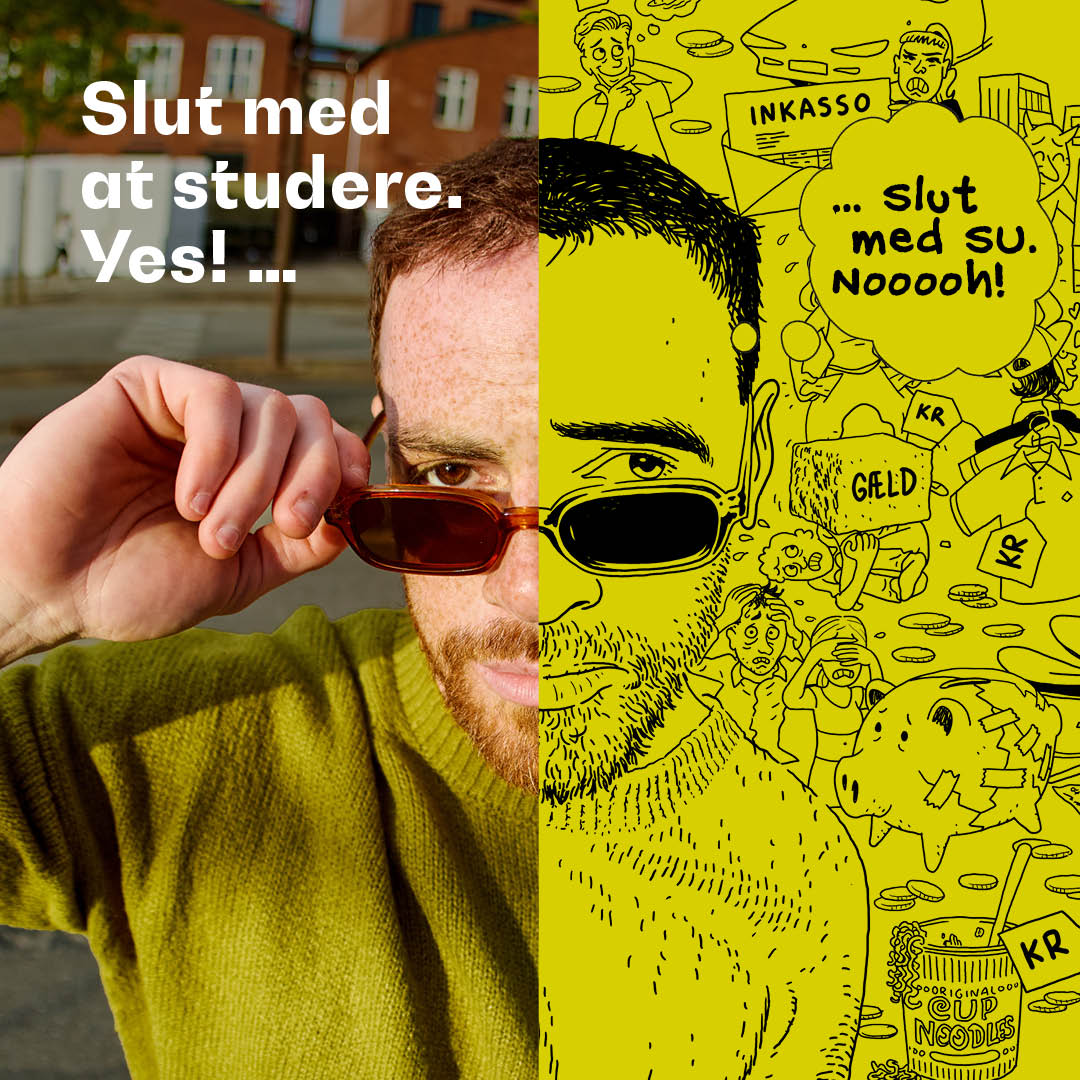Teknisk Landsforbund Facebook ad: Har SU’en nogle gange føltes som for lidt?