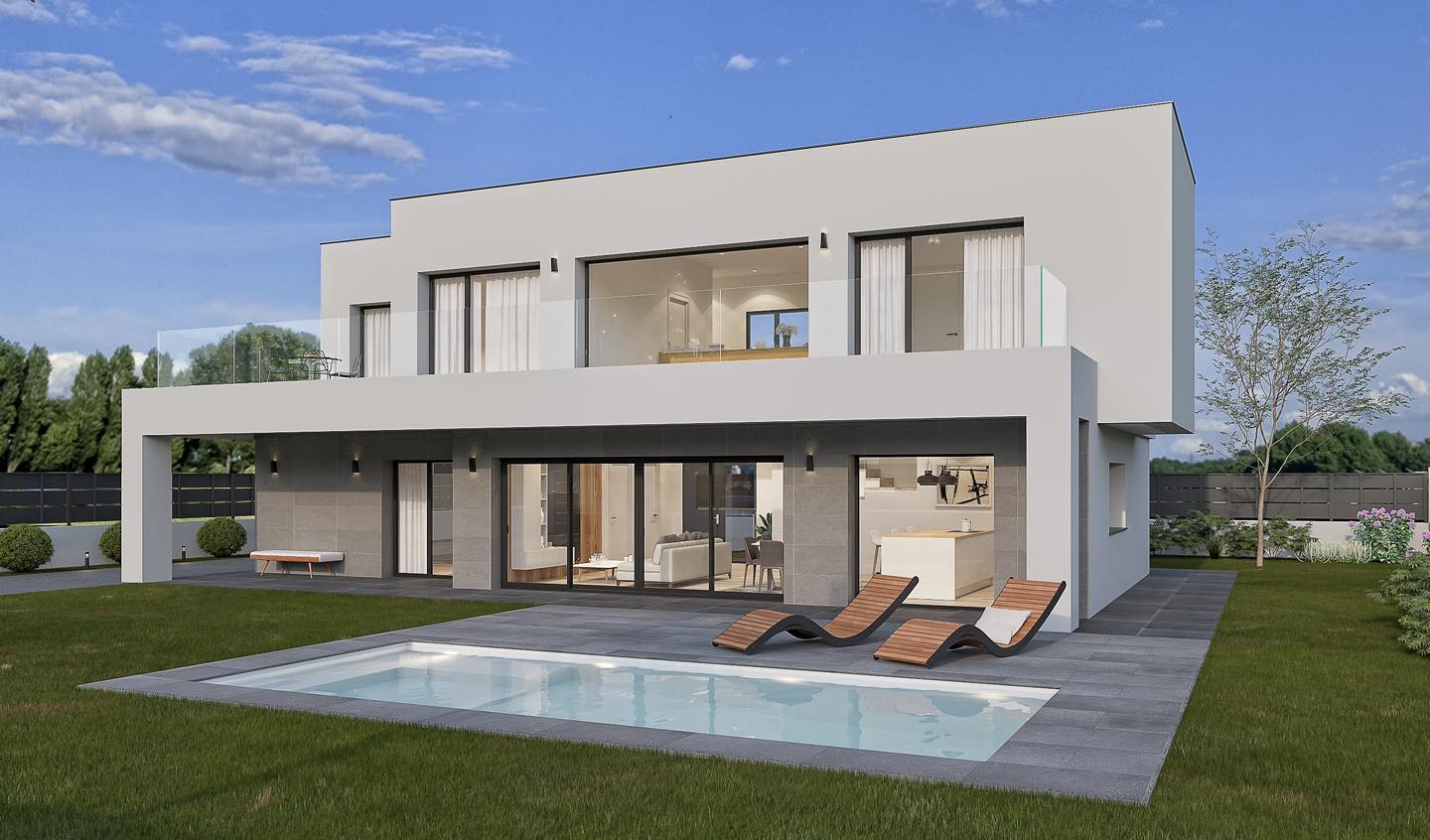 Pidac Arquitectura e Ingeniería Facebook ad: Nuevo modelo finalizado en el Viso de Cabueñes…