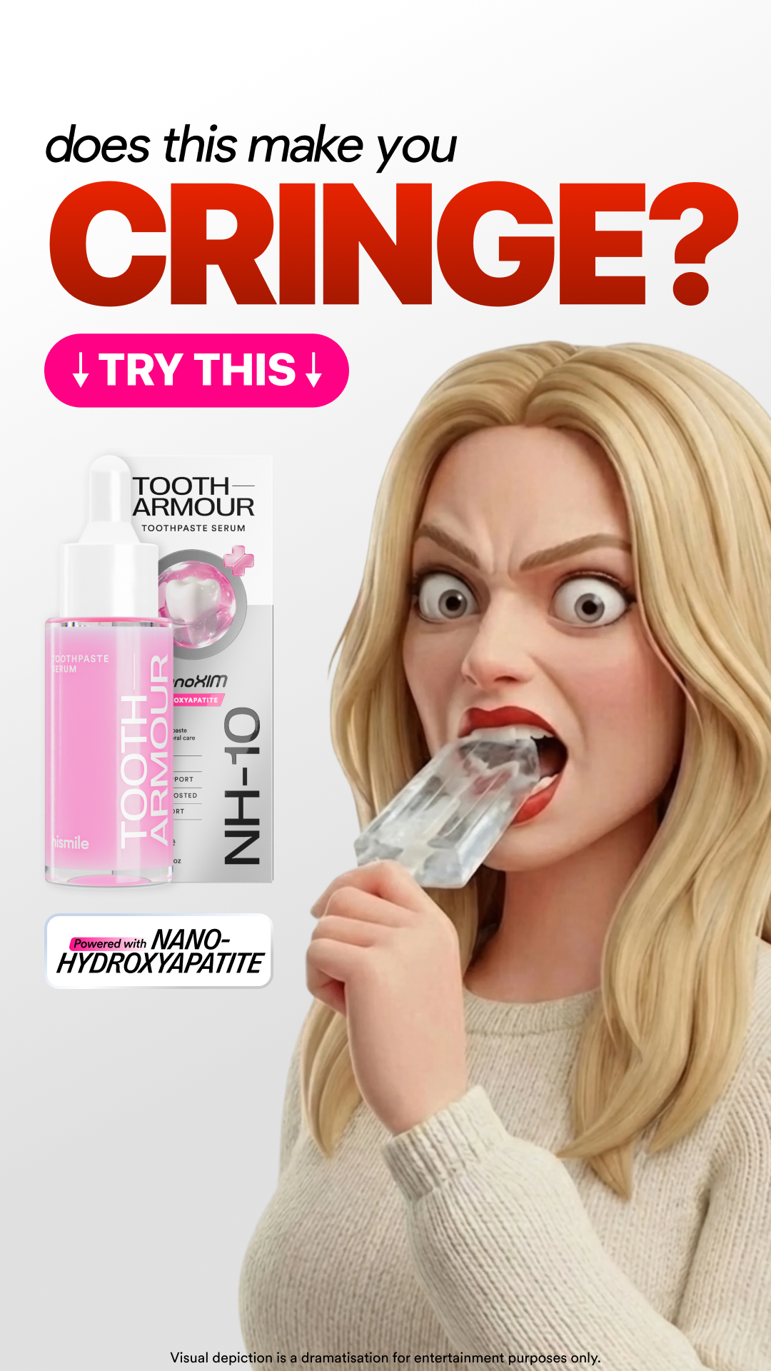 Hismile Facebook ad