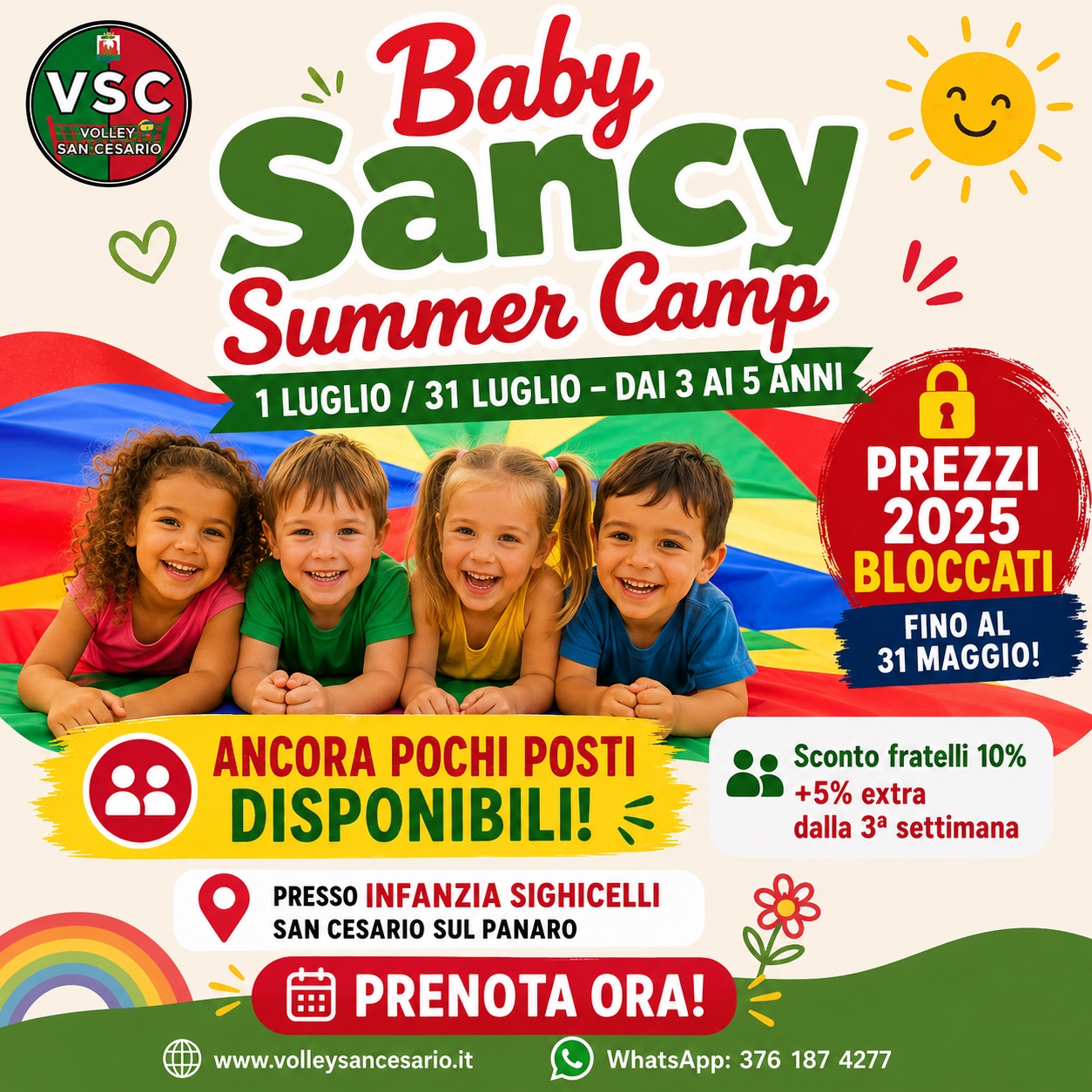 Volley San Cesario Facebook ad: San Cesario sul Panaro