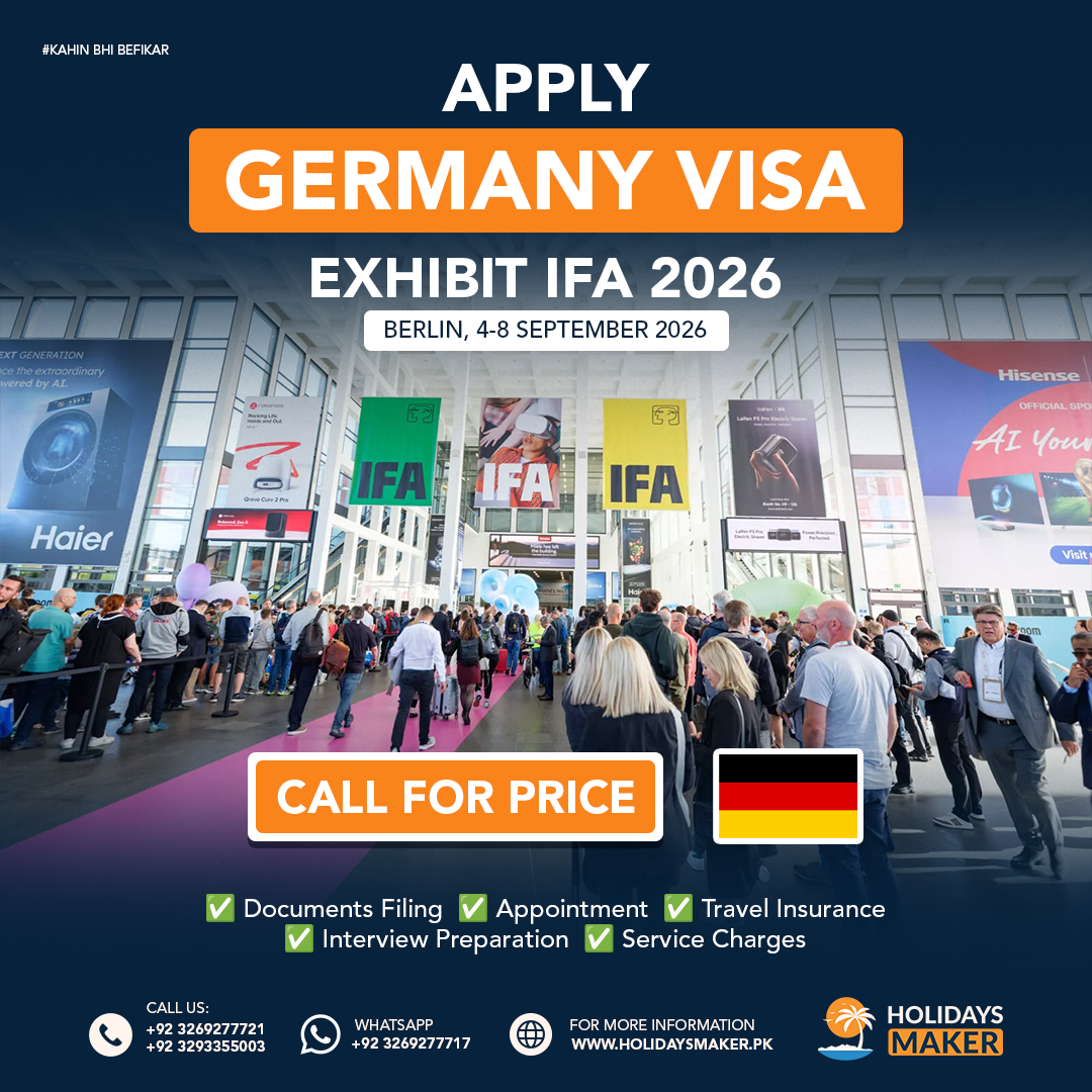 Holidays Maker Pakistan Facebook ad: EXHIBIT IFA 2026