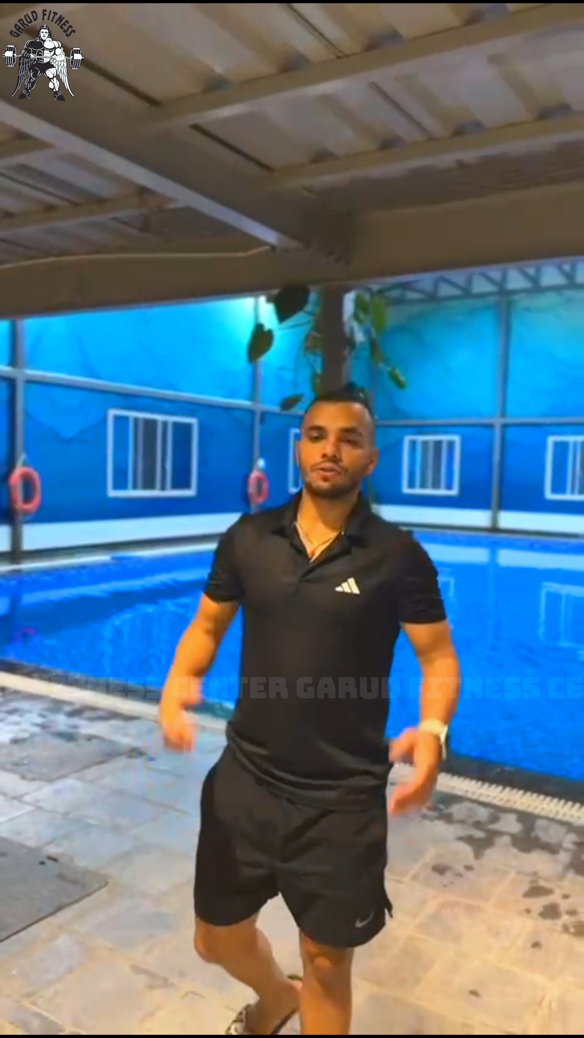 Garud Fitness Facebook ad: This Winter, Dive Into Warmth!