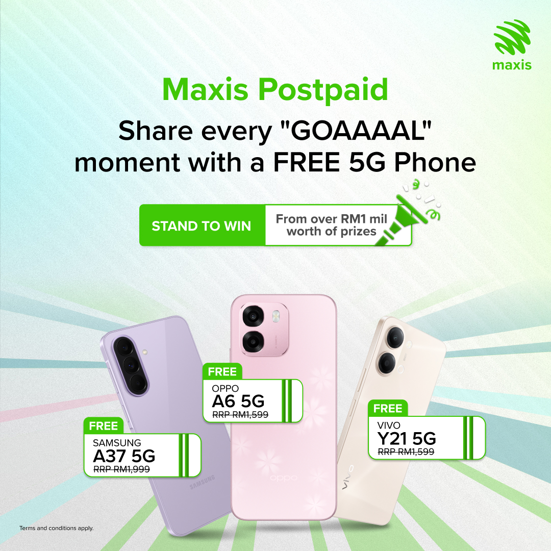 Maxis Facebook ad
