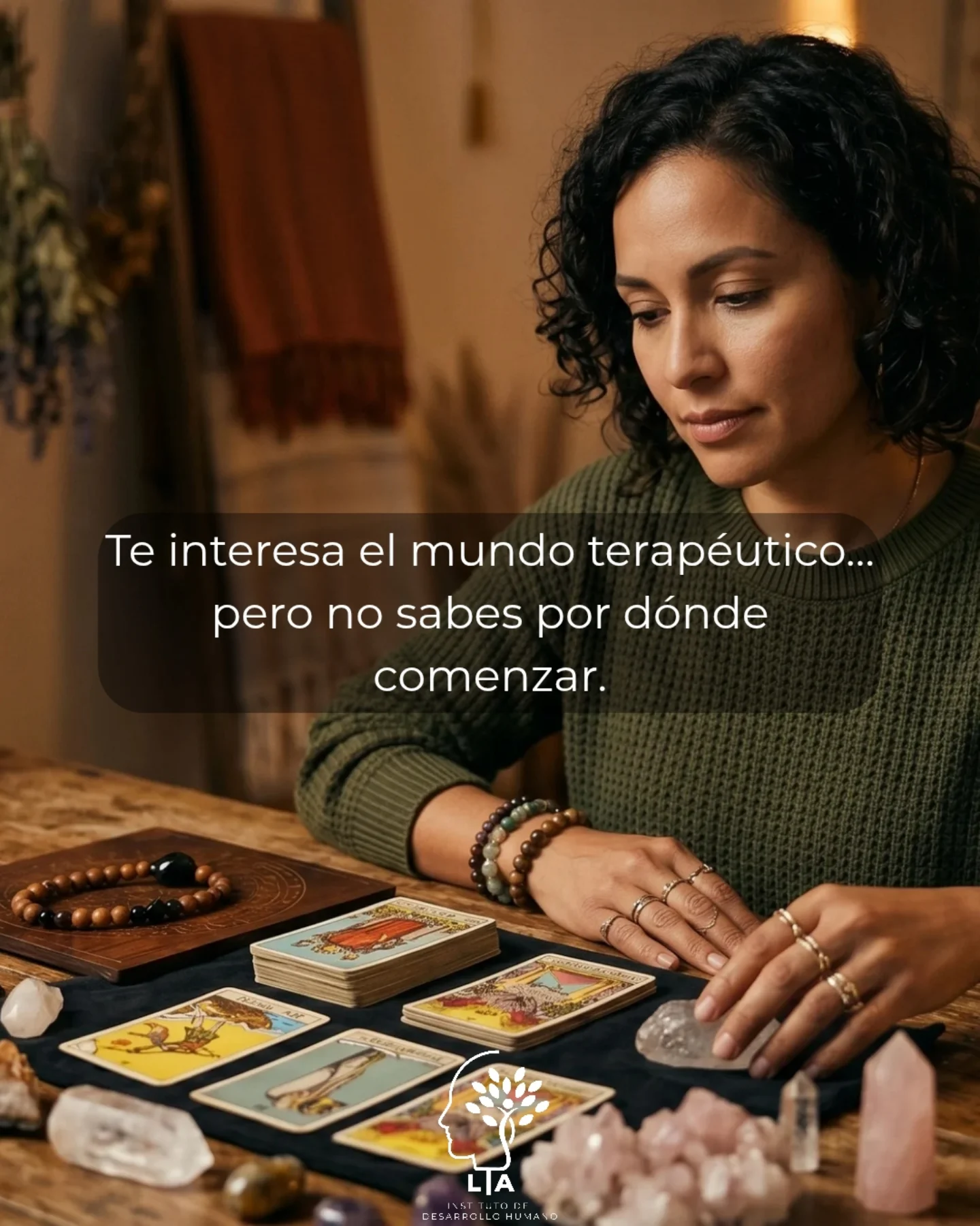 LTA Instituto de Desarrollo Humano Facebook ad: Formación Certificada de Terapeuta Holístico Integral