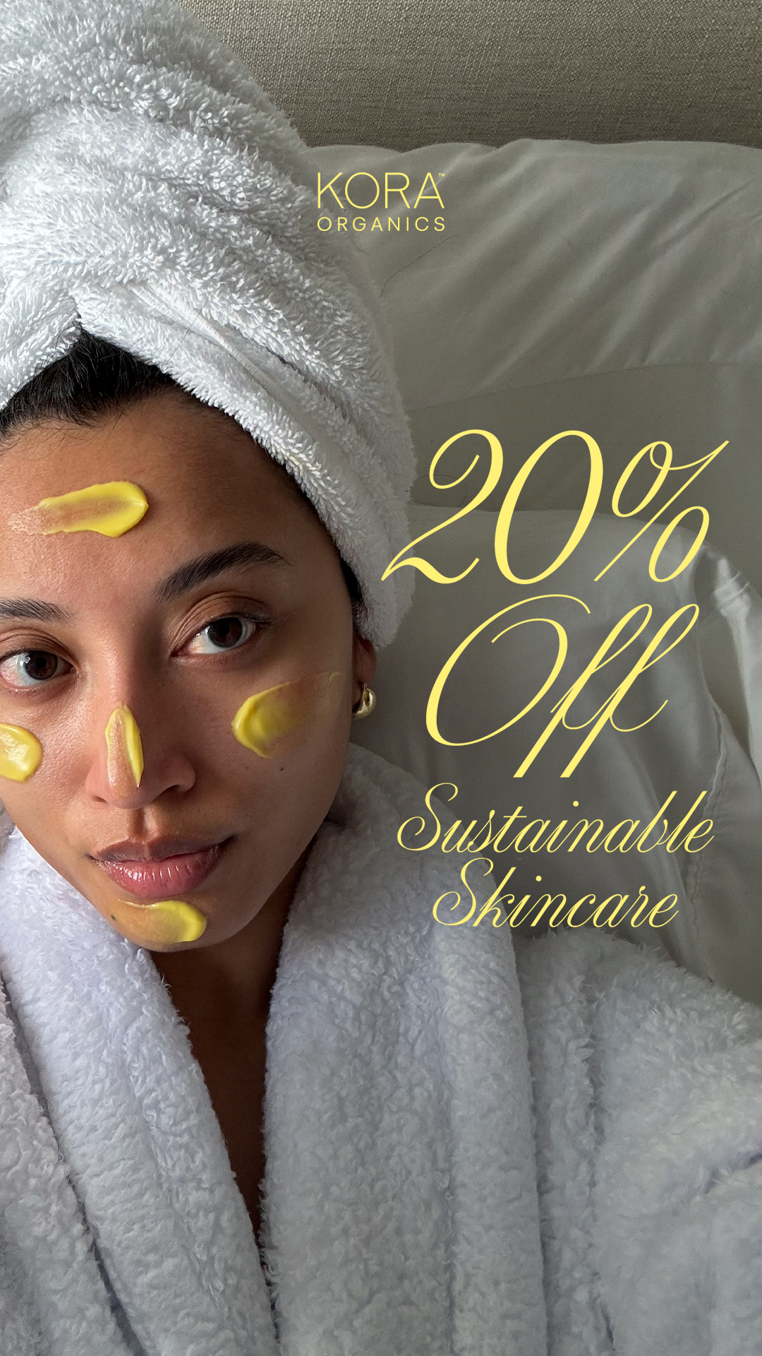 KORA Organics Facebook ad