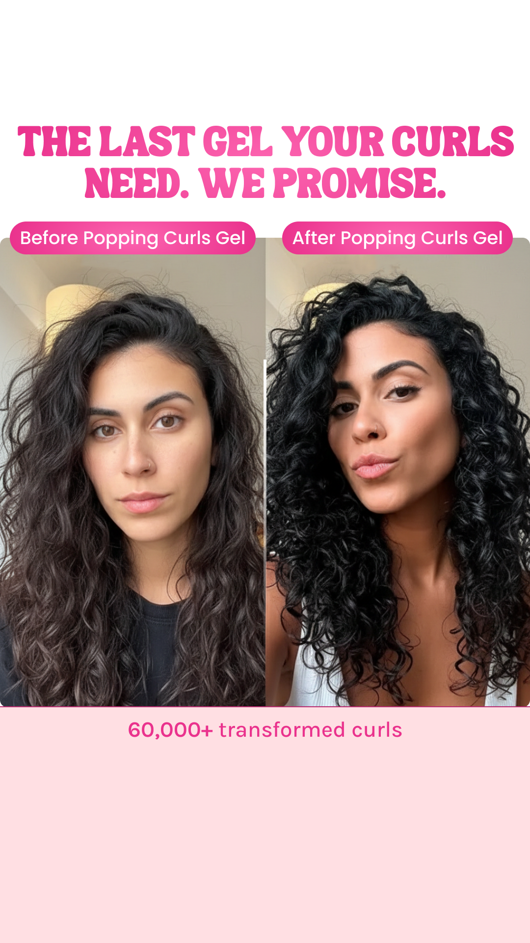 Curly Secret Facebook ad