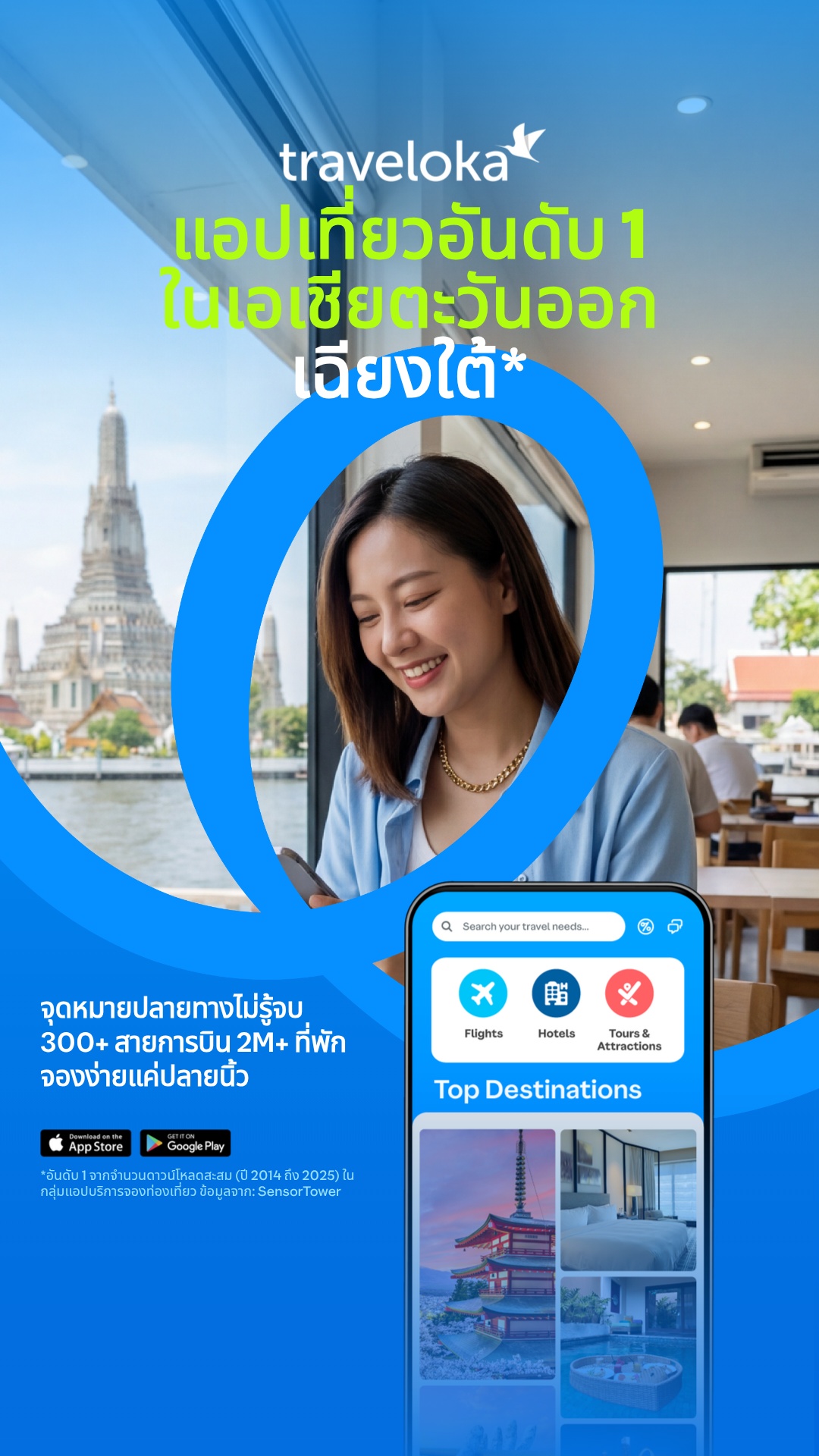 Traveloka Thailand Facebook ad