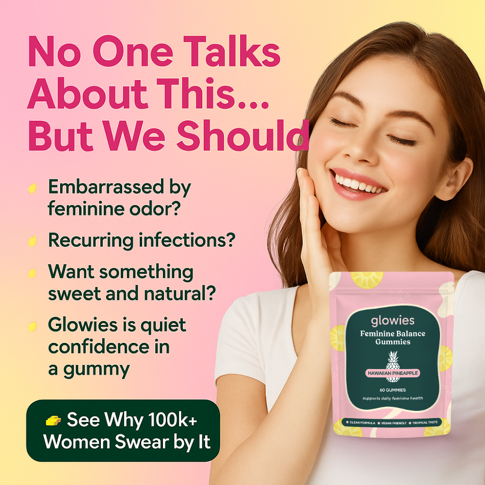 Glowies Facebook ad