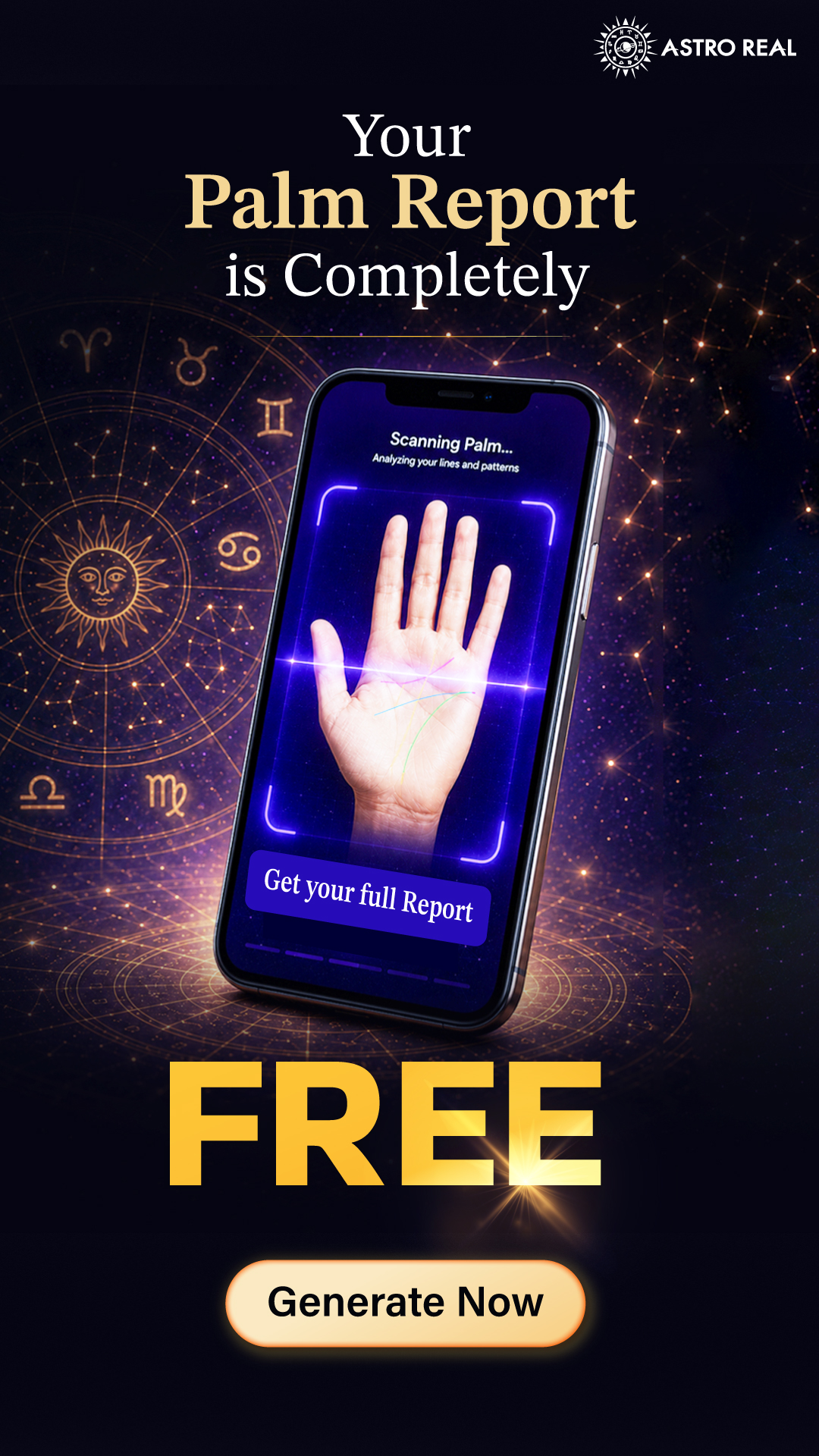Astro Real Facebook ad from Jun 19, 2026
