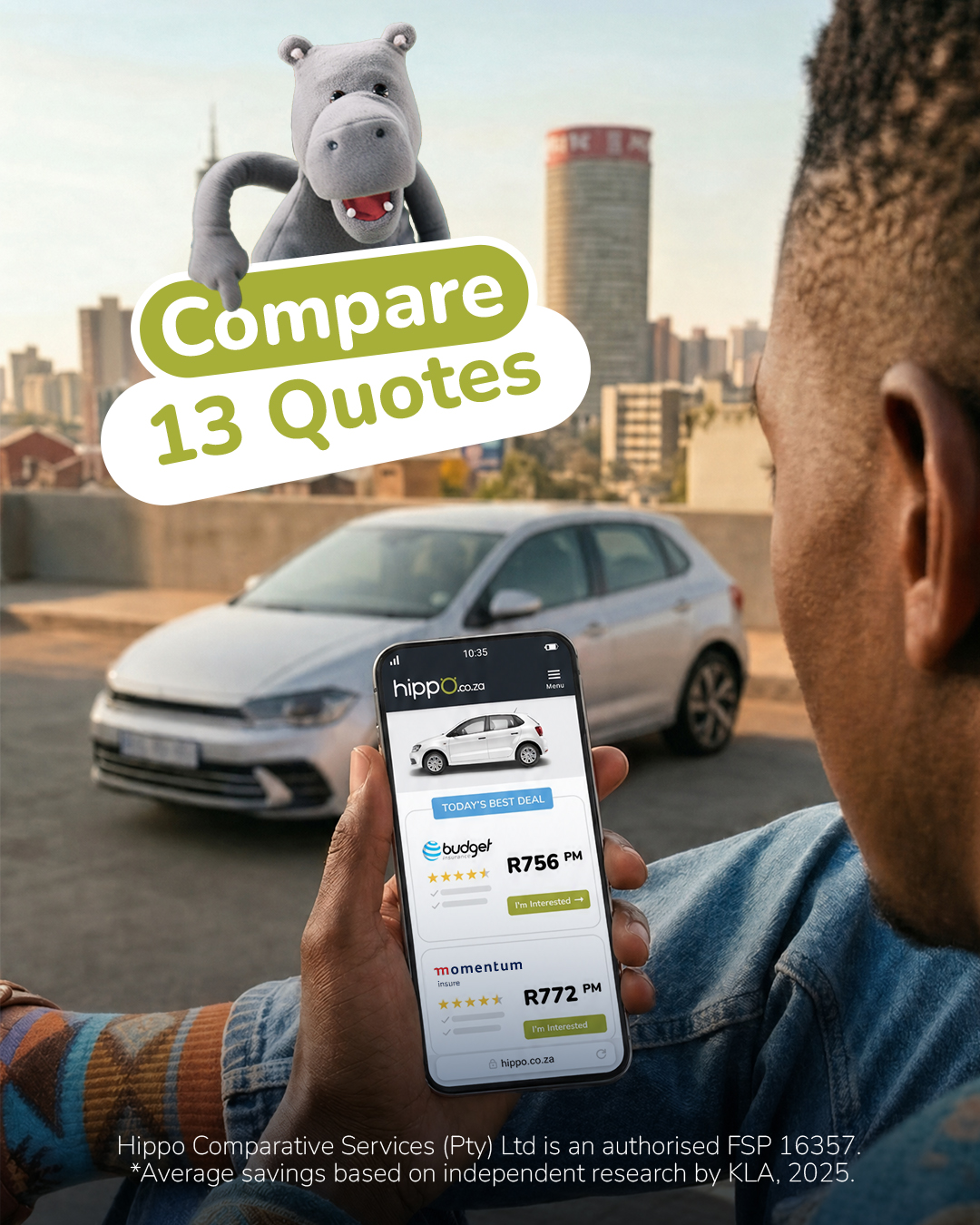Hippo.co.za Facebook ad