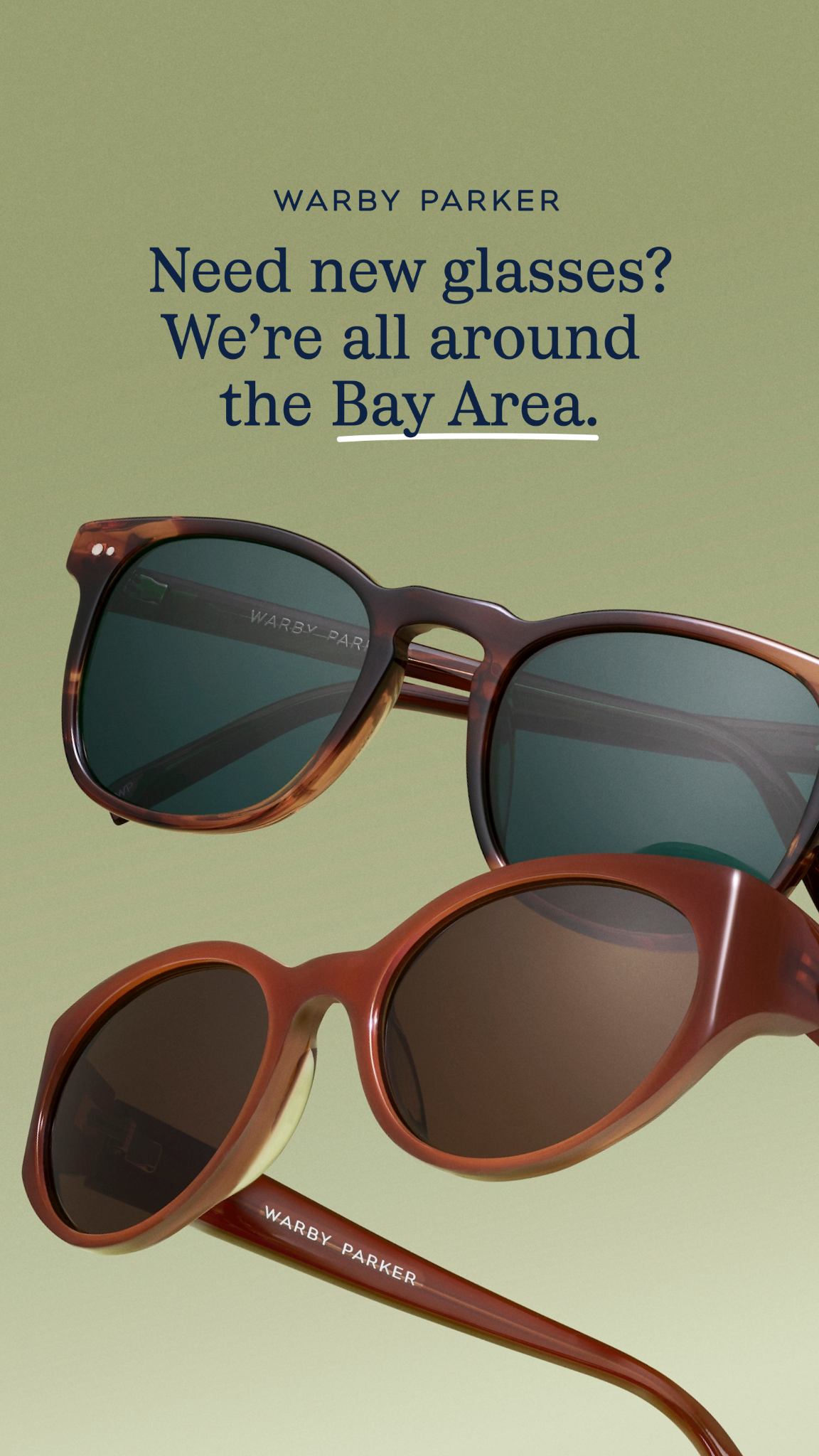 Warby Parker Facebook ad