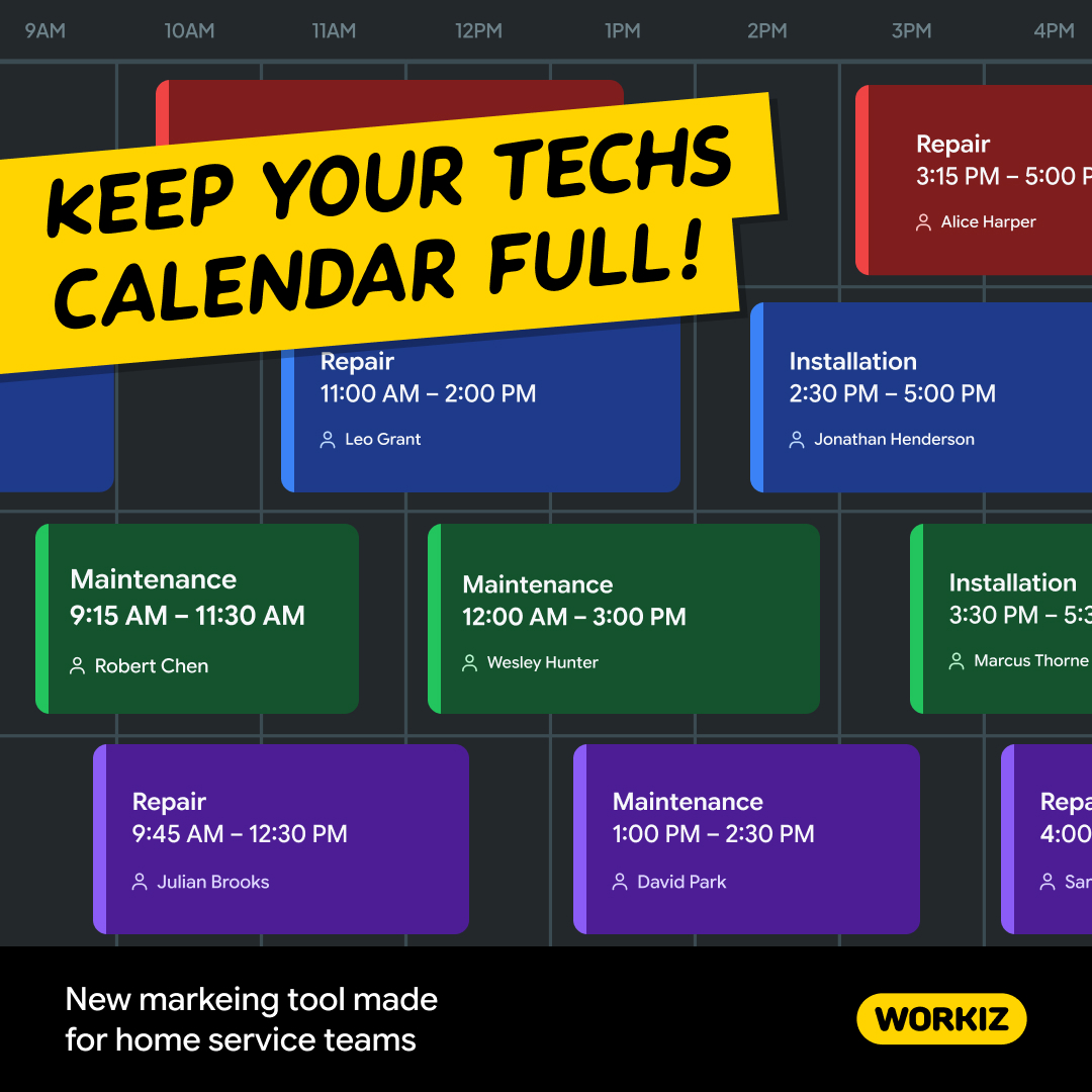 Workiz Facebook ad