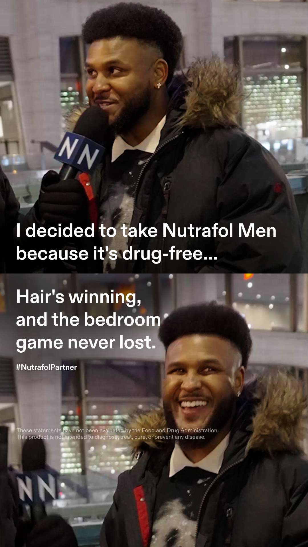 Nutrafol Men Facebook ad