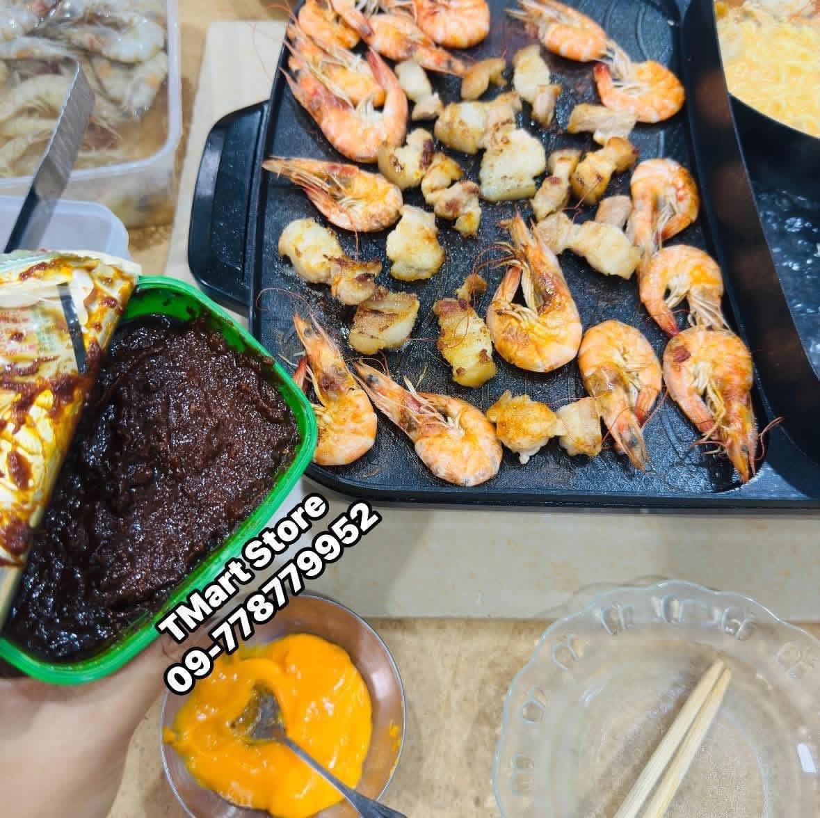 TMart - Consumer goods Facebook ad: ညညဆို BBQ စားချင်လာပြီ