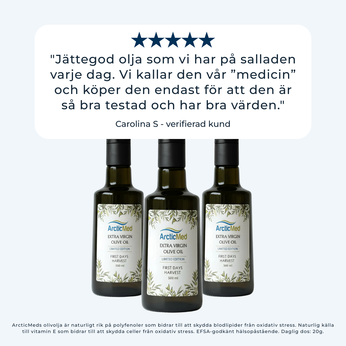 ArcticMed Omega-3 Facebook ad