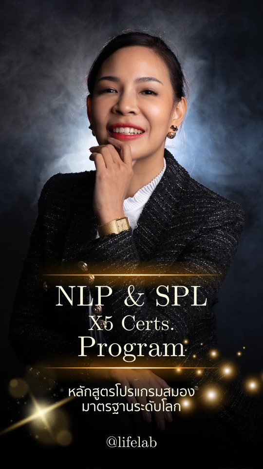 Life Lab Academy Facebook ad: NLP & SPL X5 Certs. Program