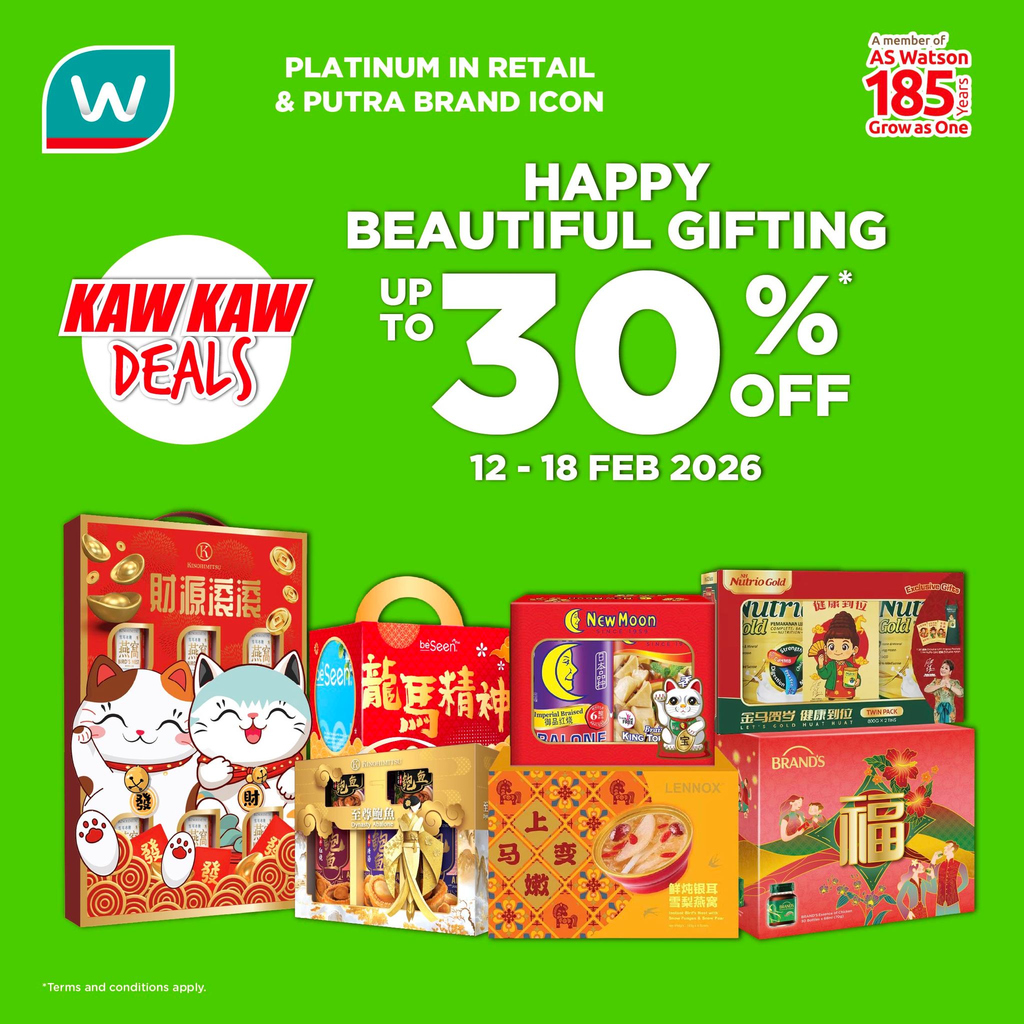 Watsons Facebook ad