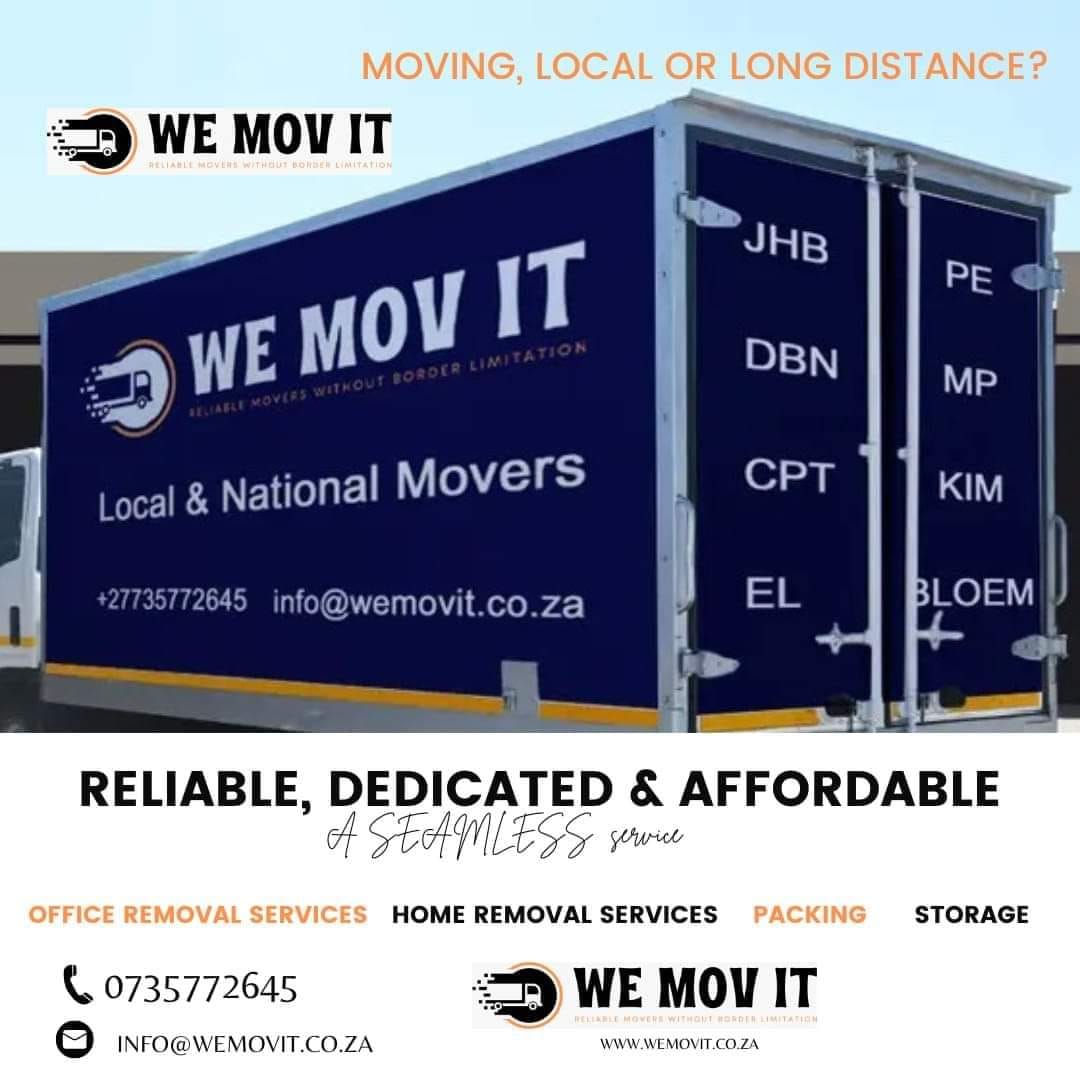 We Mov IT. Facebook ad from Aug 17, 2025
