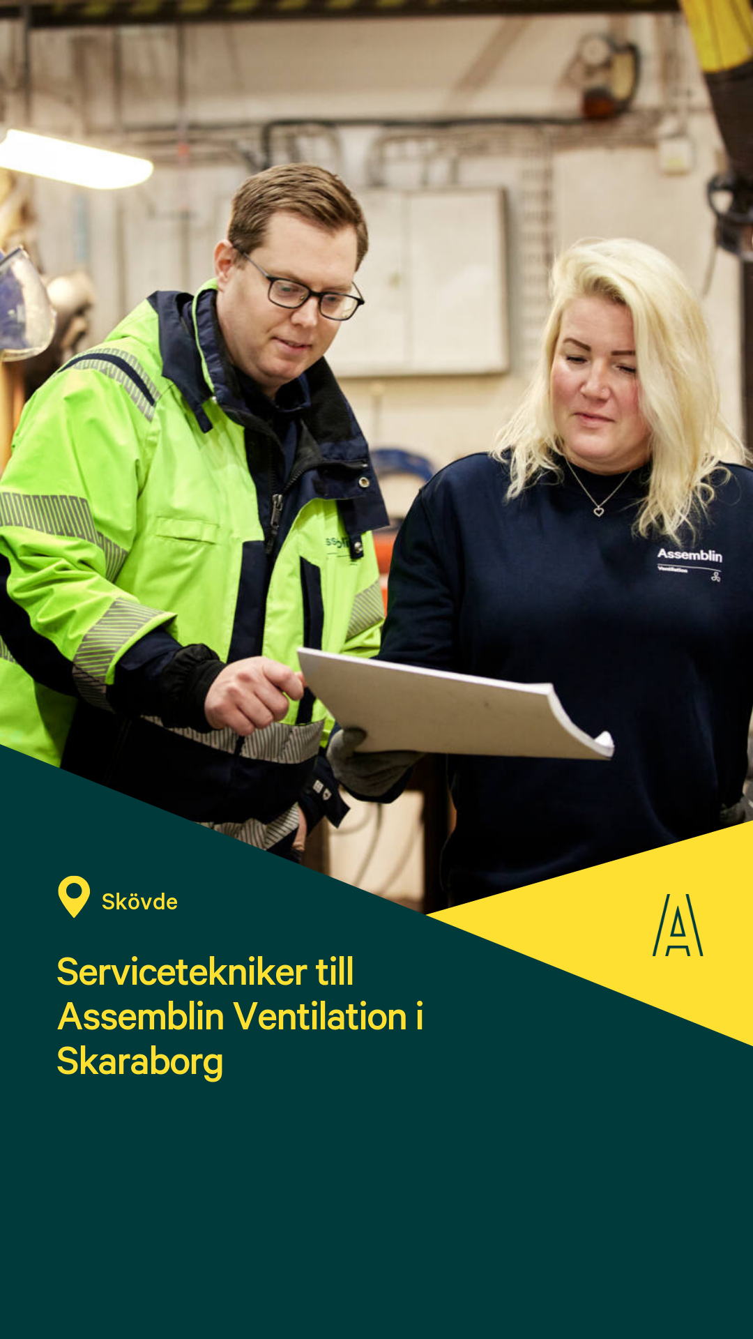 Assemblin Sverige Facebook ad
