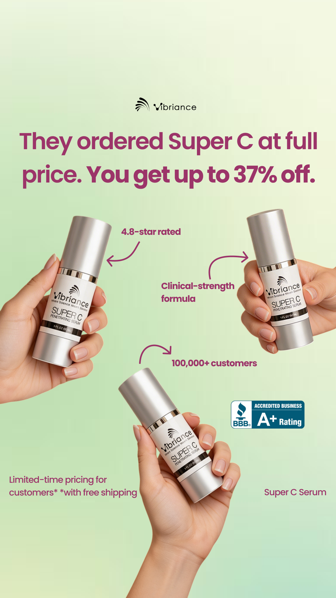 Vibriance Facebook ad