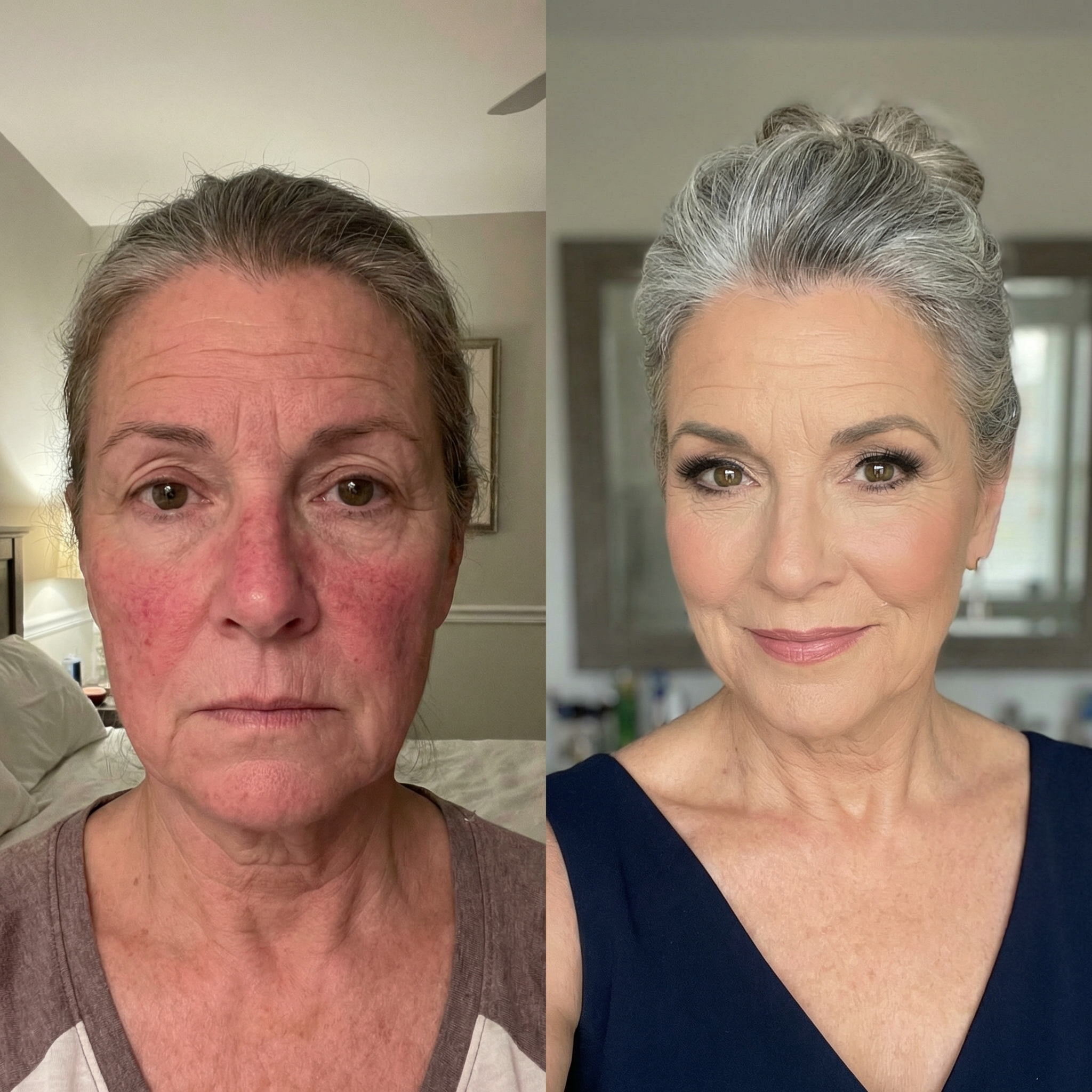Sarah's Skincare Blog Facebook ad: The hidden reason makeup stops working after 50