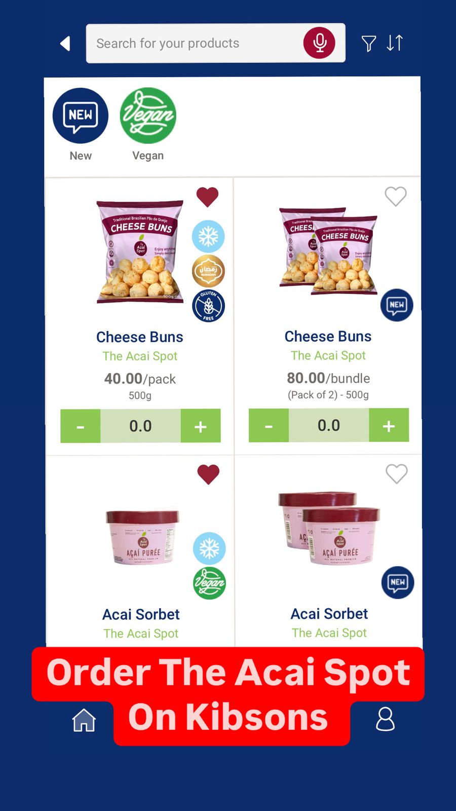 The Açaí Spot Facebook ad from May 27, 2025