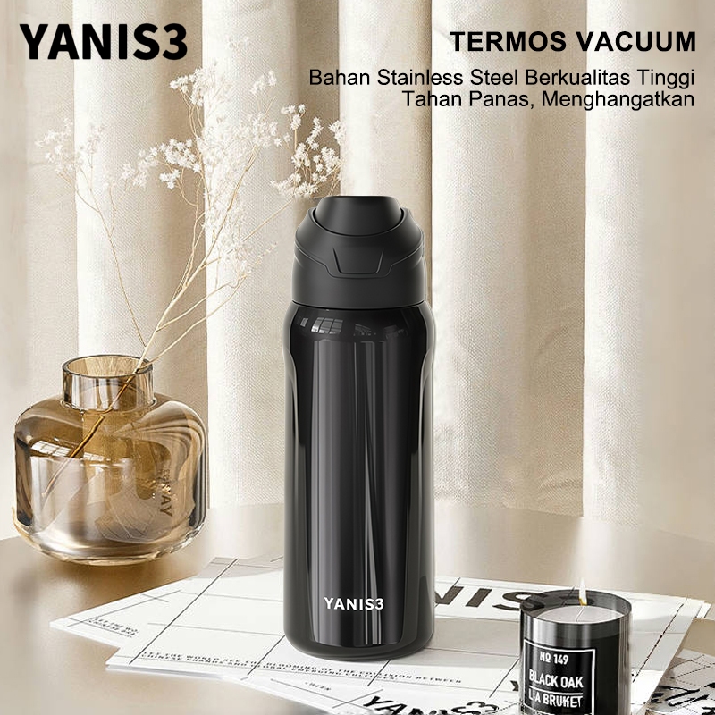 Yanis3 id store Facebook ad: CUCULEMON tumbler aesthetic, anti bocor & mudah dibawa.