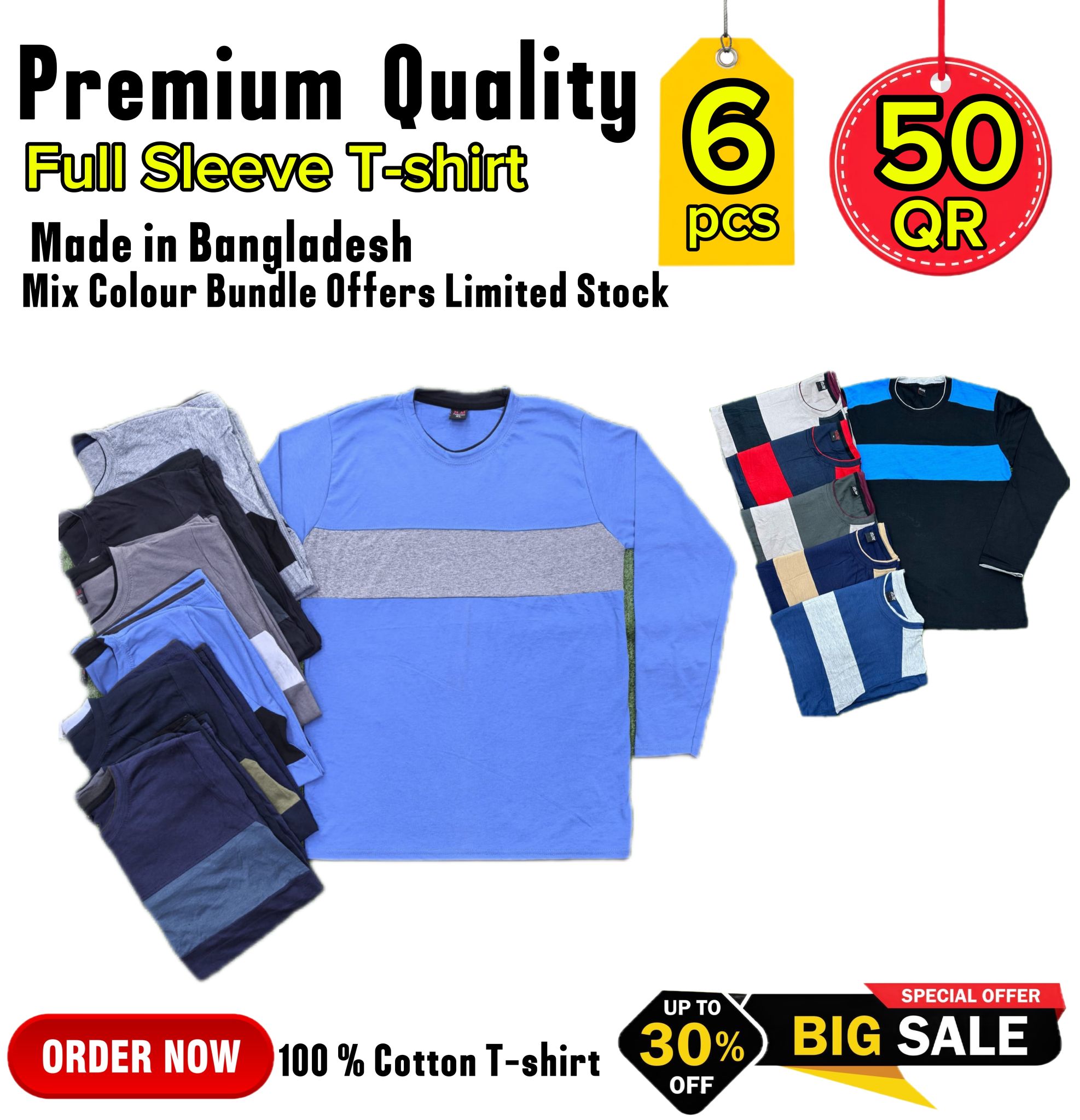 Kabayan Online Shop Qatar Facebook ad: QATAR’S BEST FULL SLEEVE T-SHIRT DEAL |