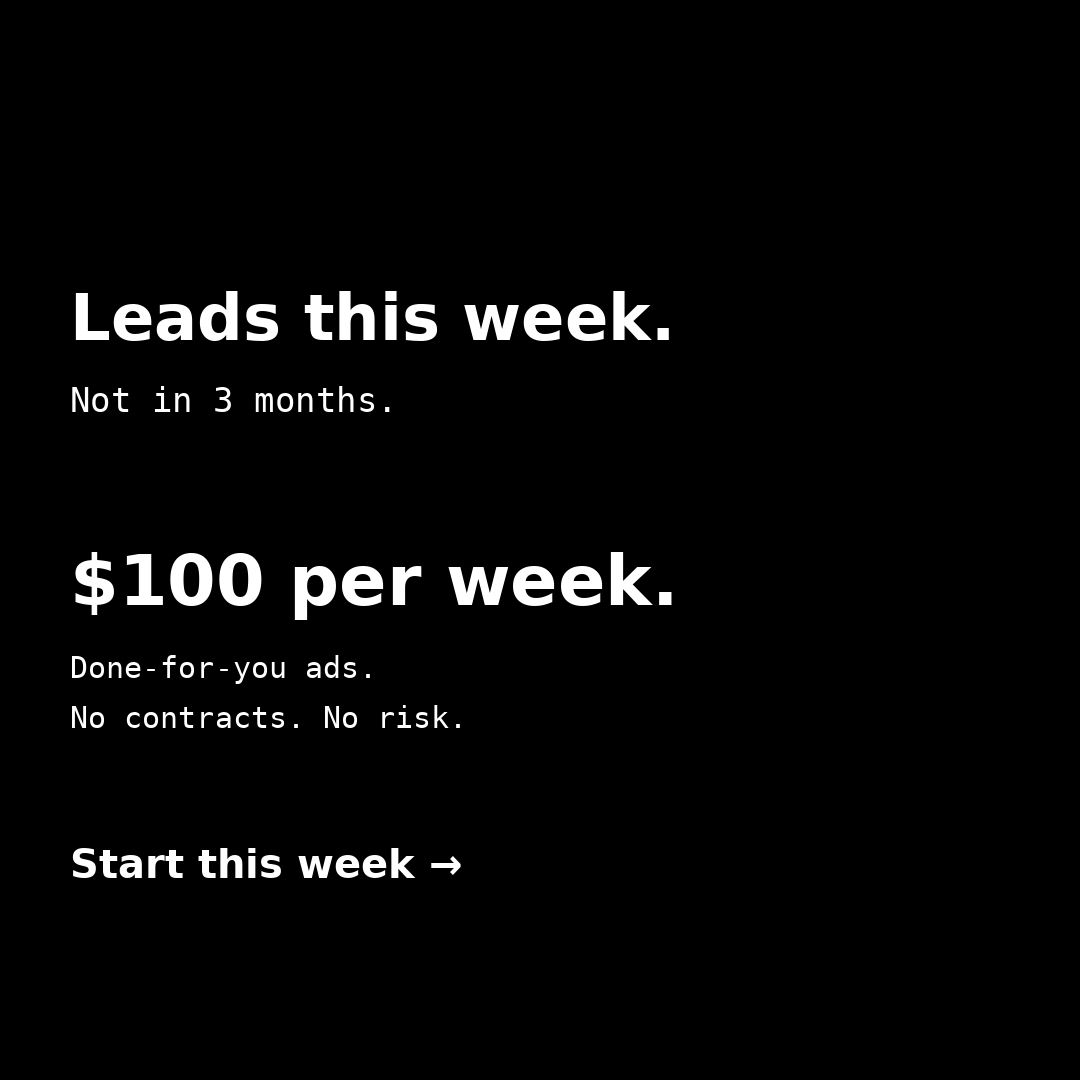 Jimi Pomponio Facebook ad