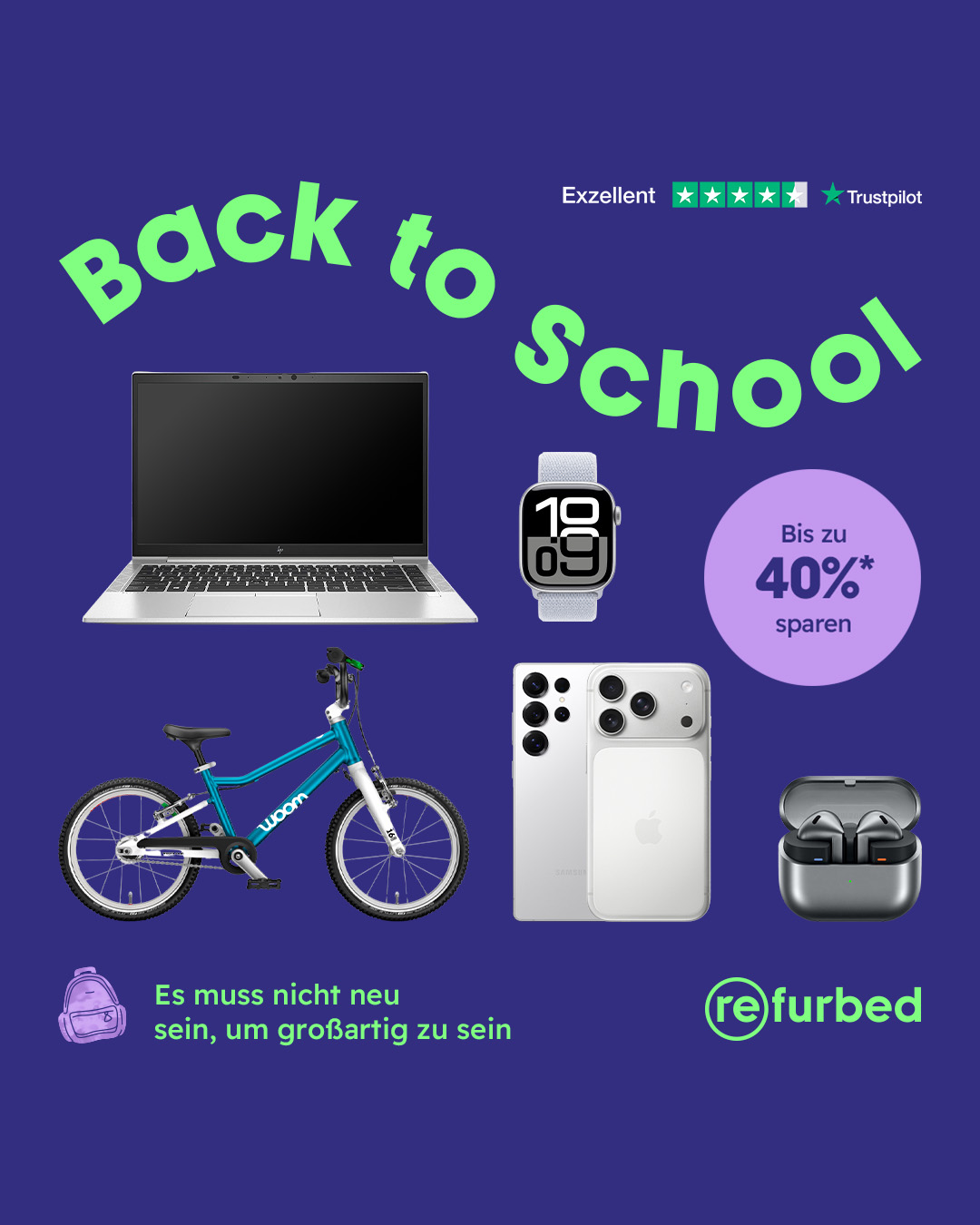 refurbed Facebook ad