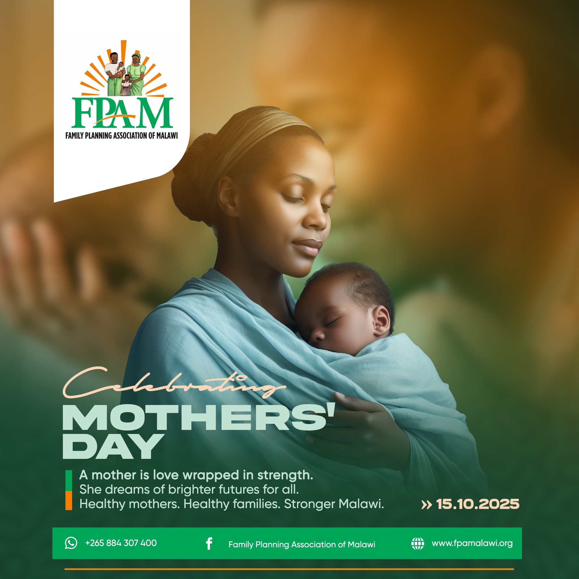Family Planning Association of Malawi Facebook ad: She plans the meals, the budget, and yes…