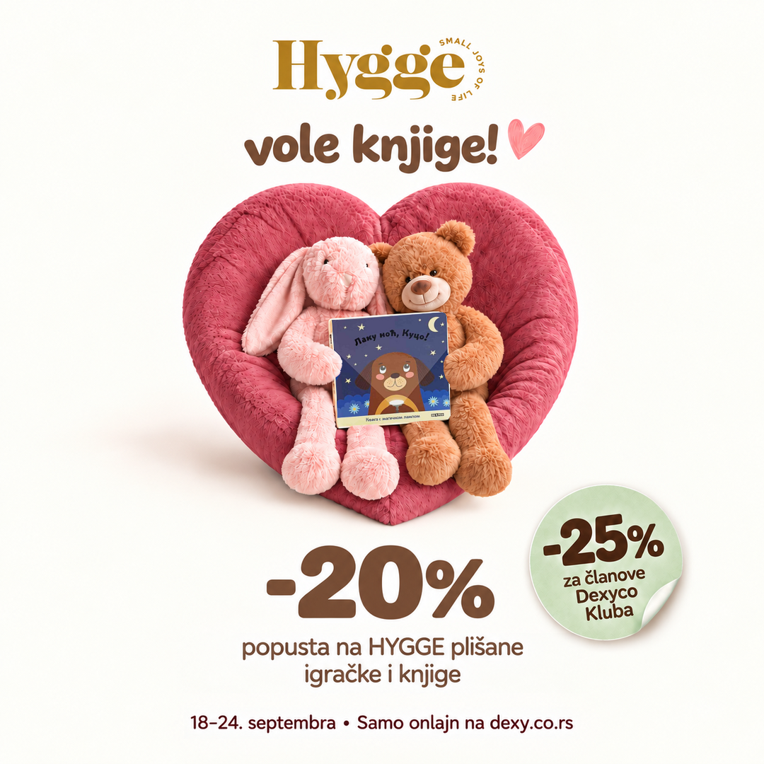 Dexy Co Facebook ad: HYGGE vole knjige!