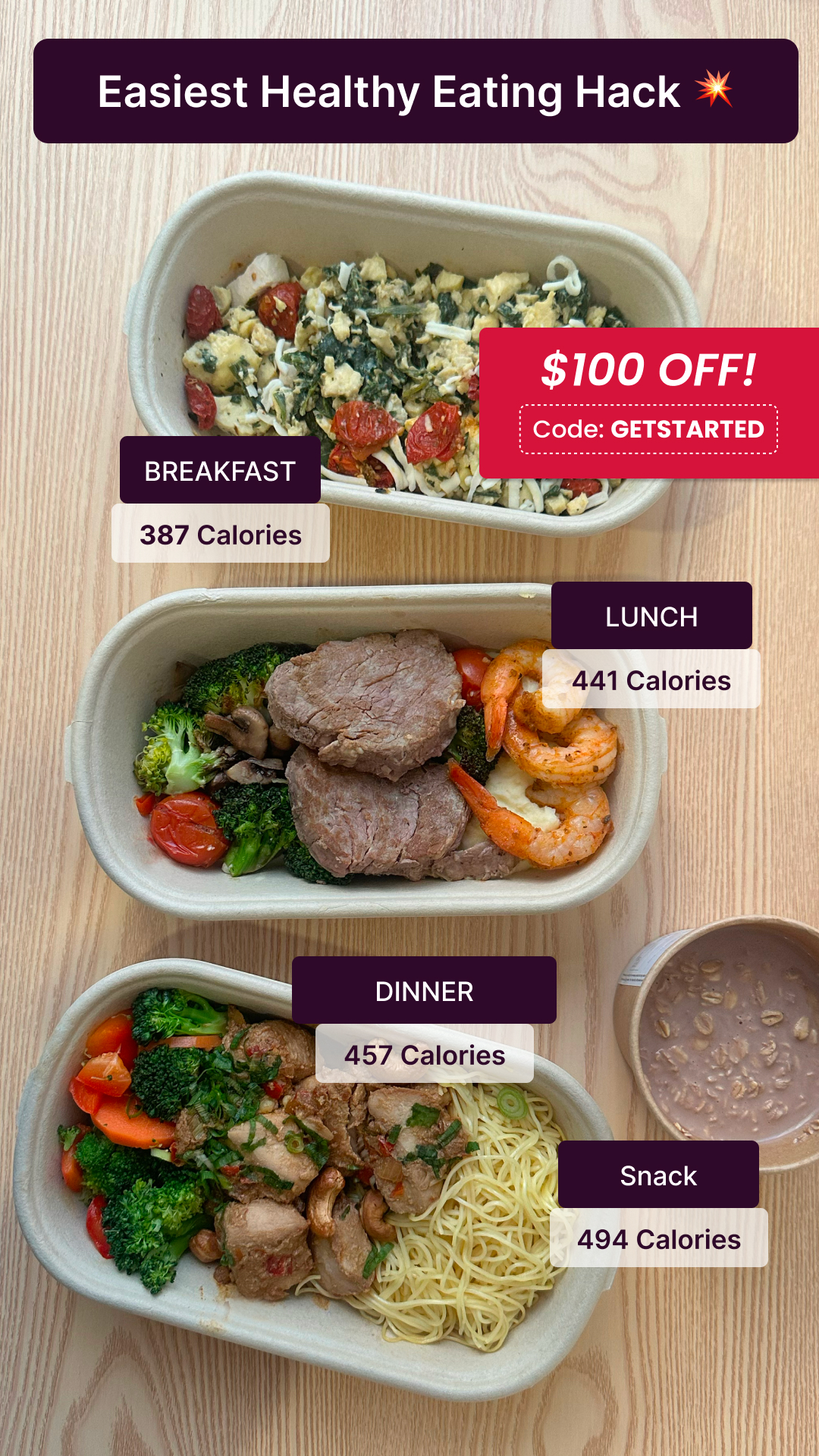 Nutrition Kitchen Facebook ad