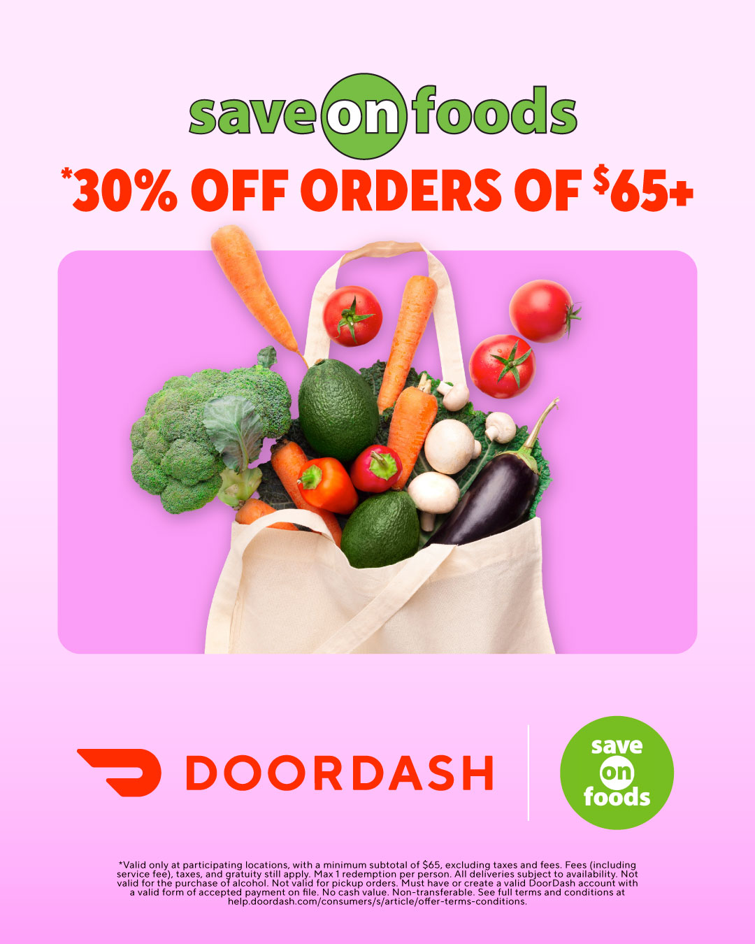DoorDash Facebook ad