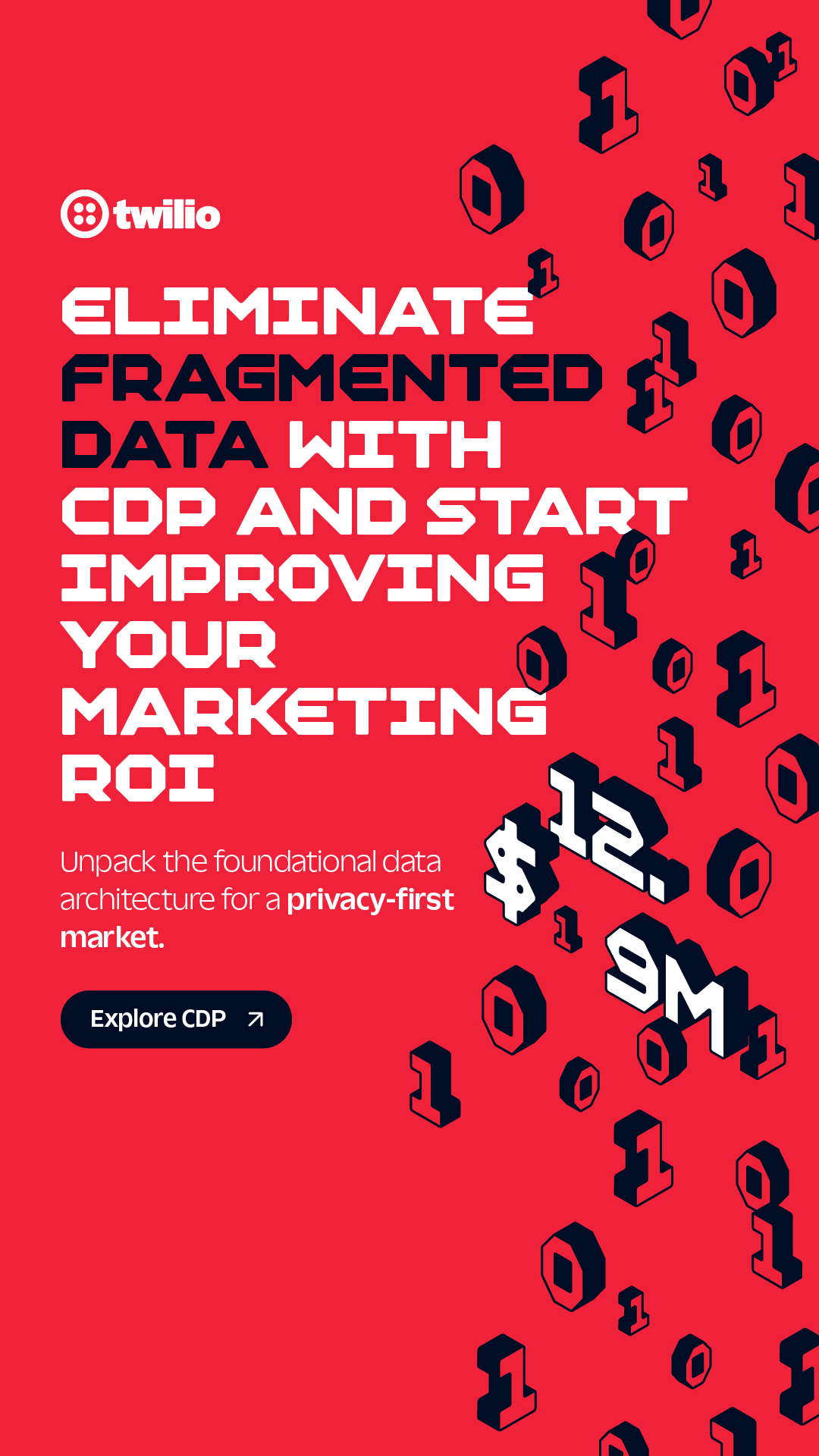 Twilio Facebook ad