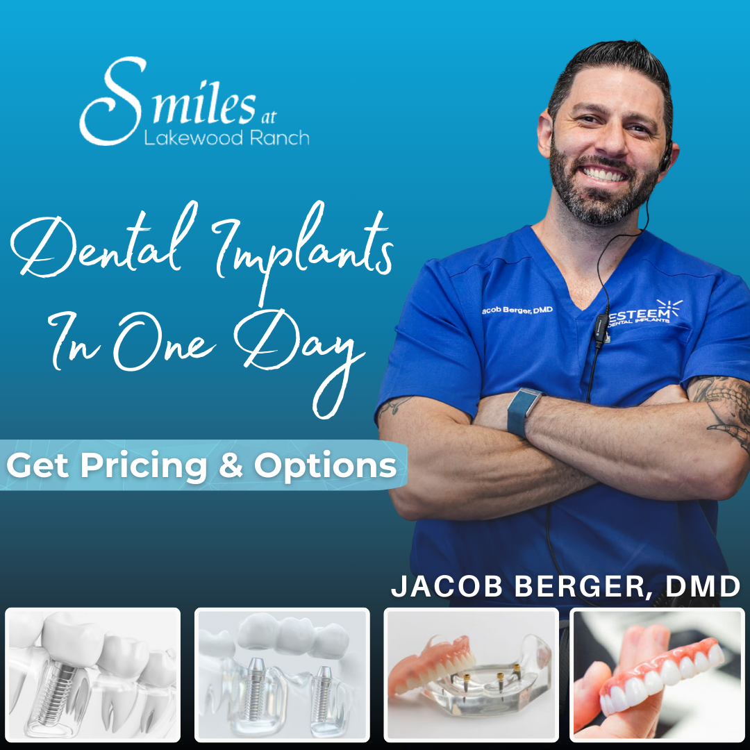 Smiles at Lakewood Ranch Facebook ad: One Location. One Day. One Smile.