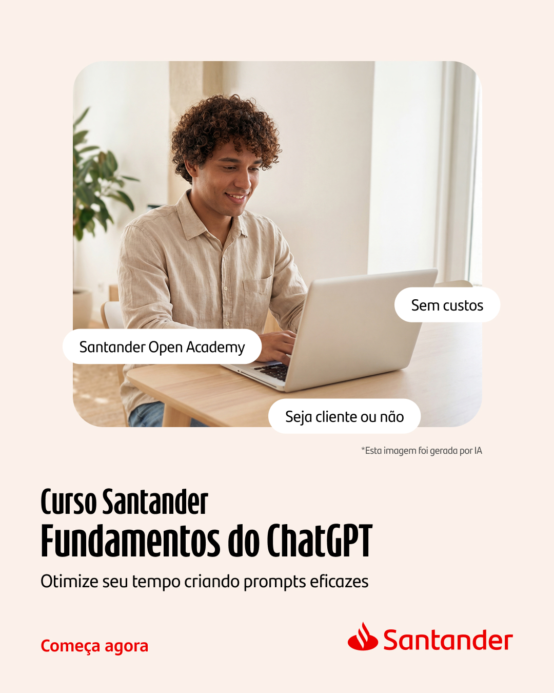 Santander Open Academy Facebook ad from Jan 2, 2026