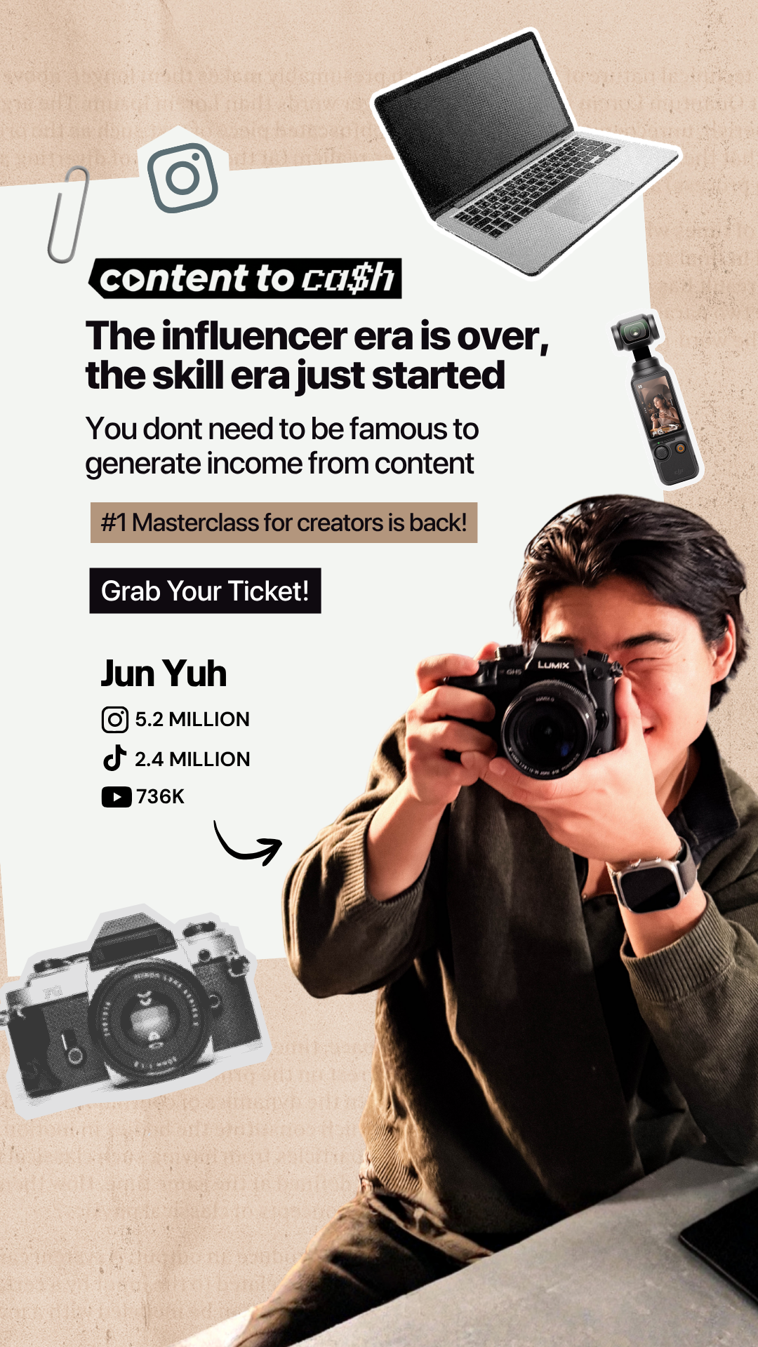Jun Yuh Facebook ad