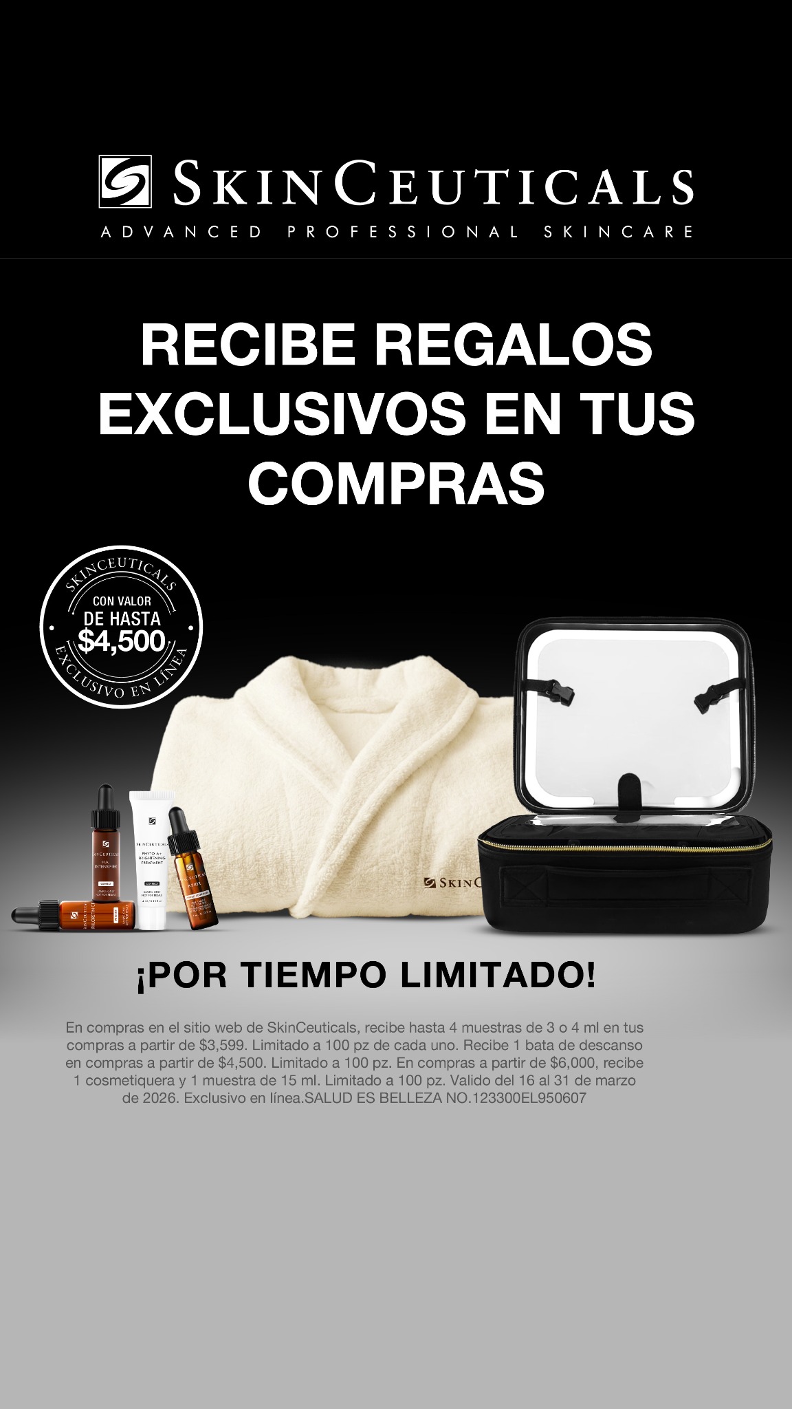 SkinCeuticals Facebook ad from Mar 20, 2026