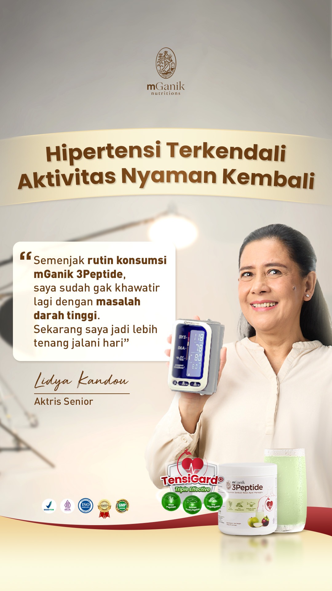 mGanik 3Peptide Public Figure Facebook ad from Jul 3, 2026